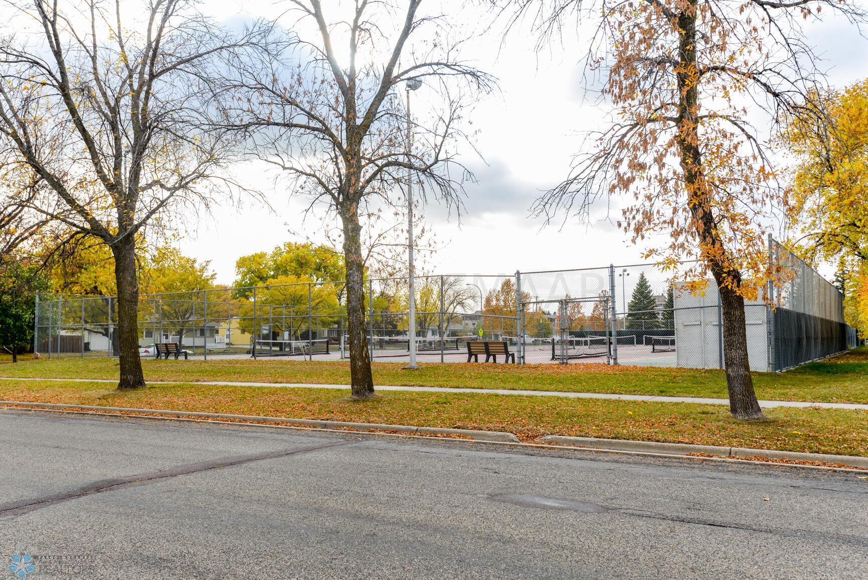 Pickle ball Court Across Street