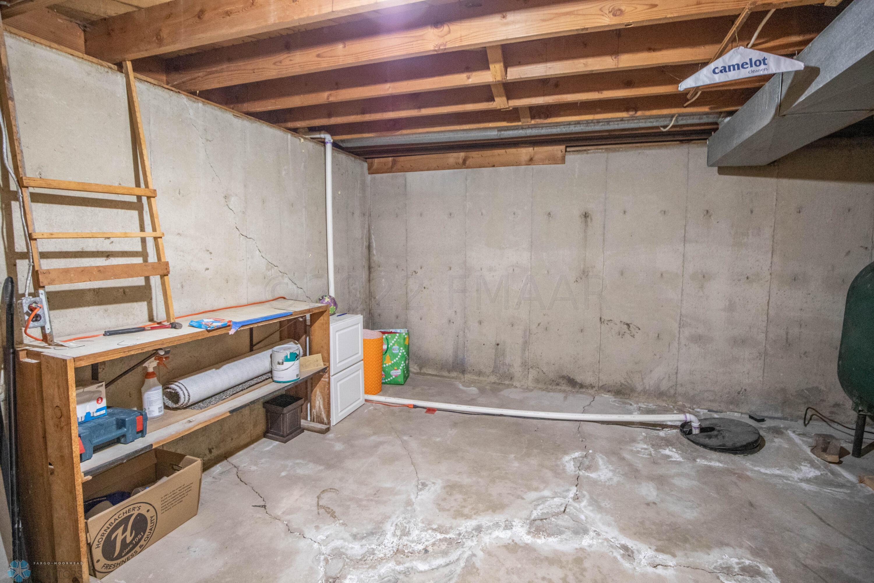 Basement Storage Room