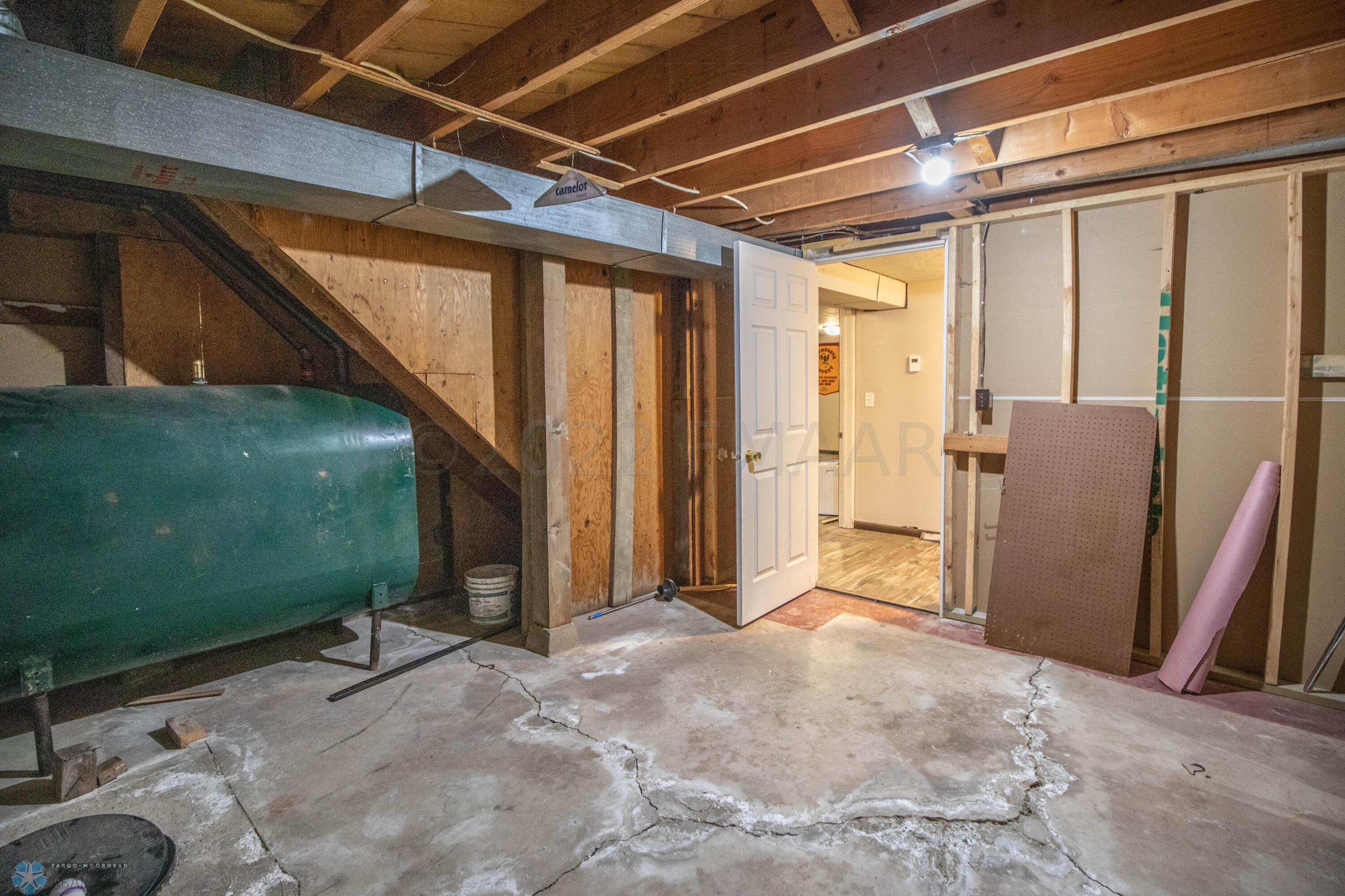 Basement Storage Room