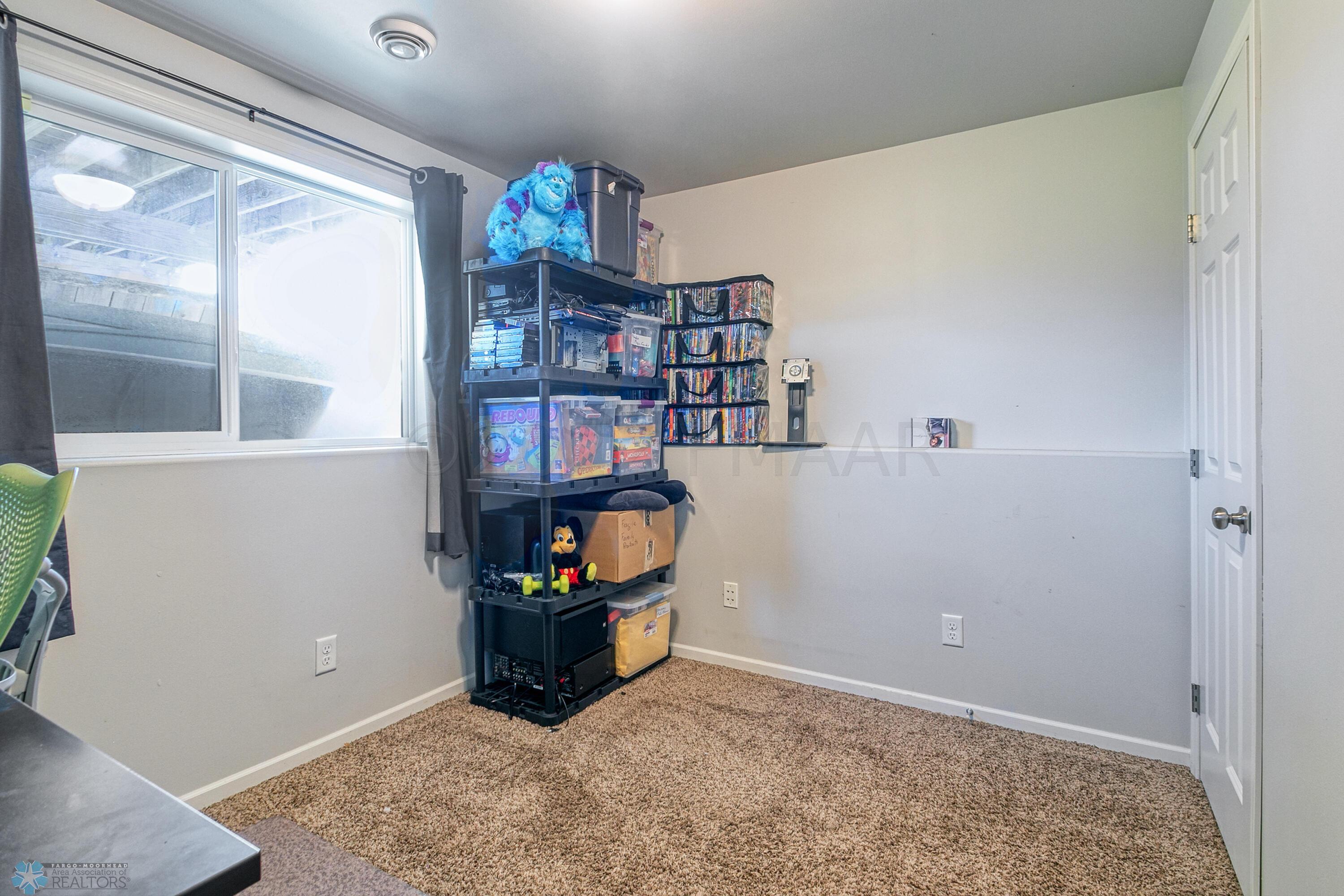 Basement bedroom