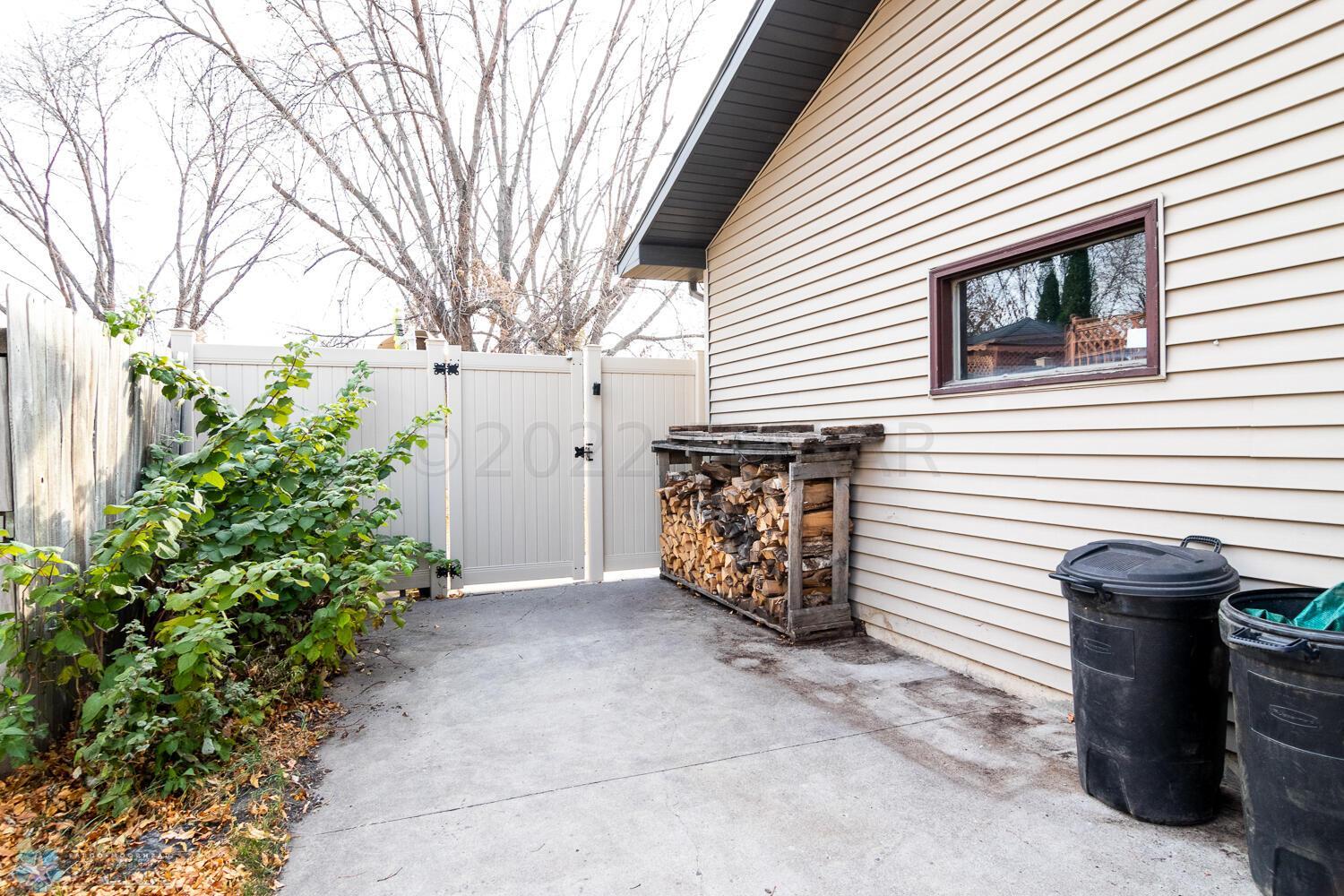 Side of Garage