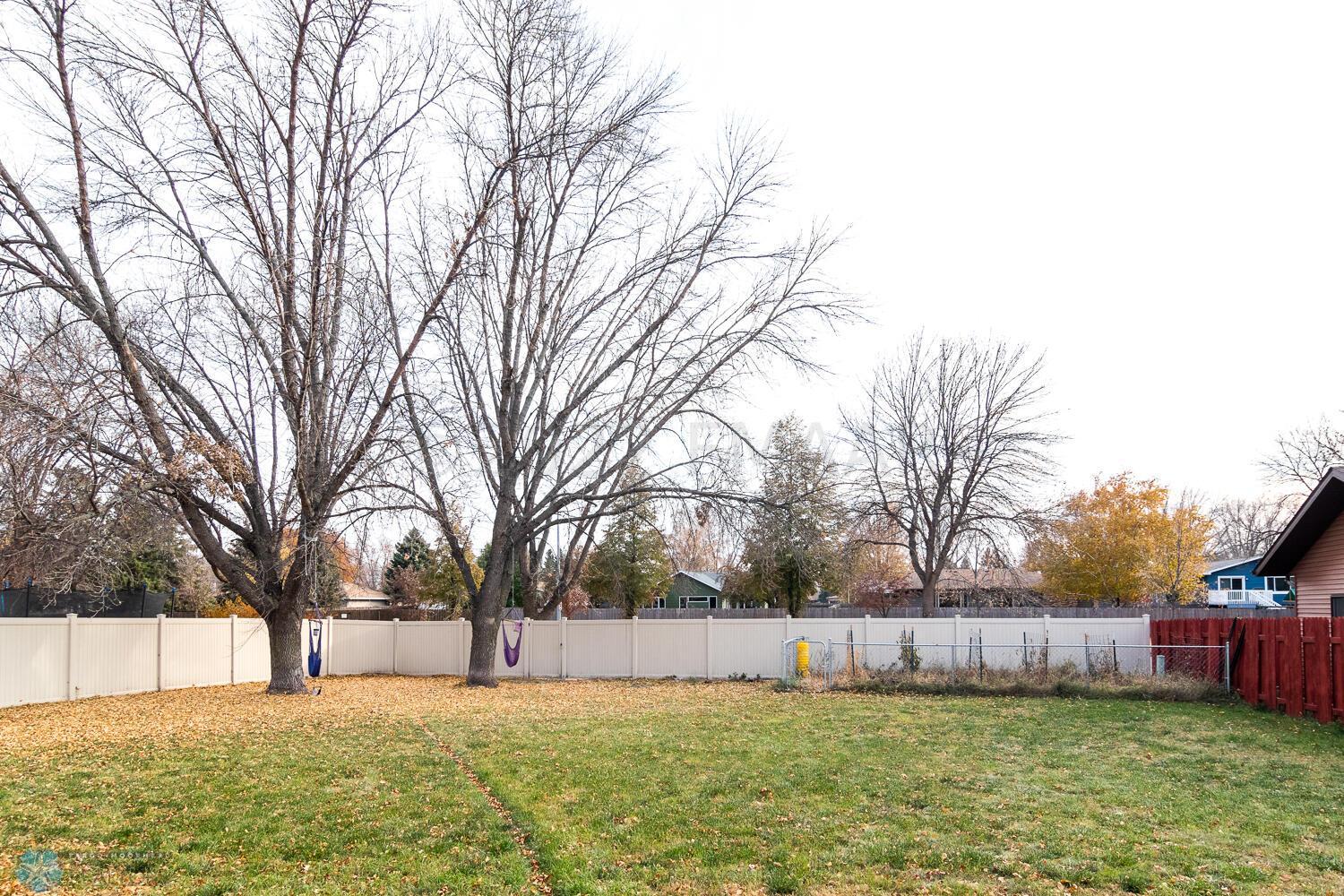 Fully Fenced Yard