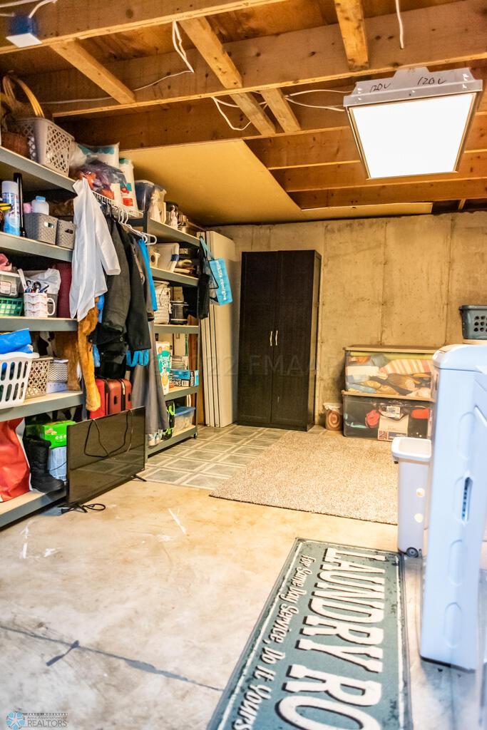 Laundry Storage Utility Room