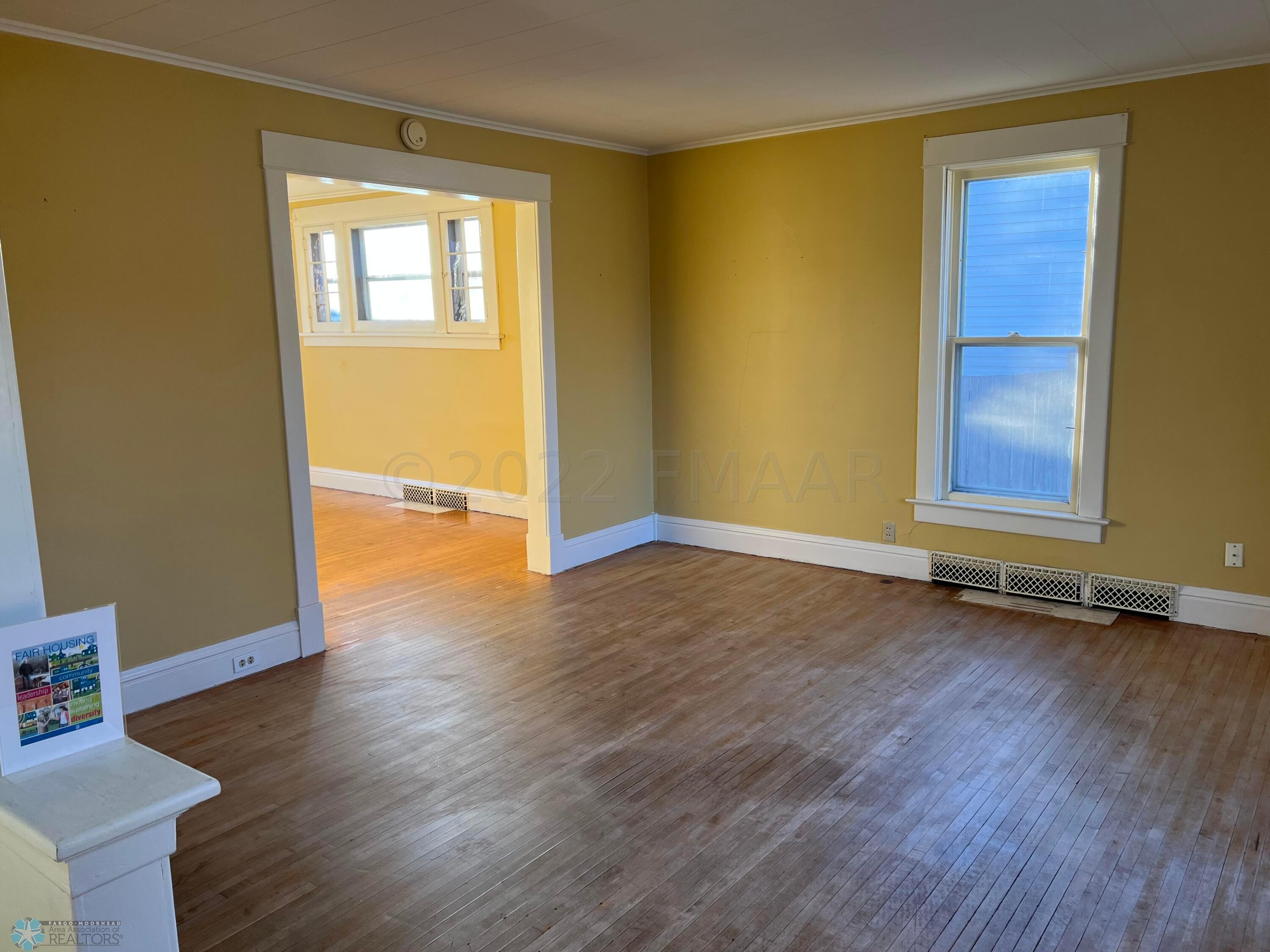 Living room from front entry