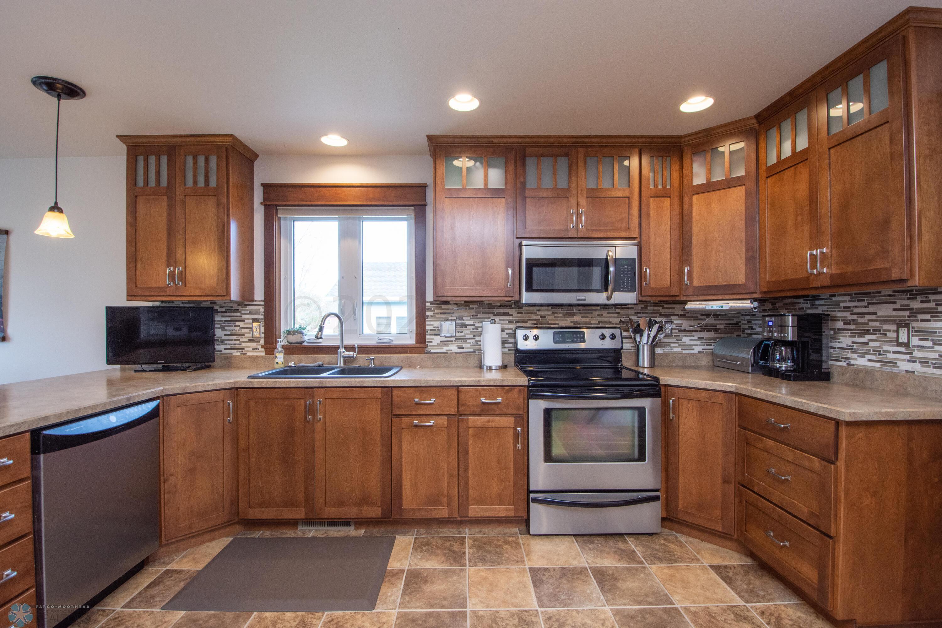 Kitchen - Gorgeous Birch Cabinetry