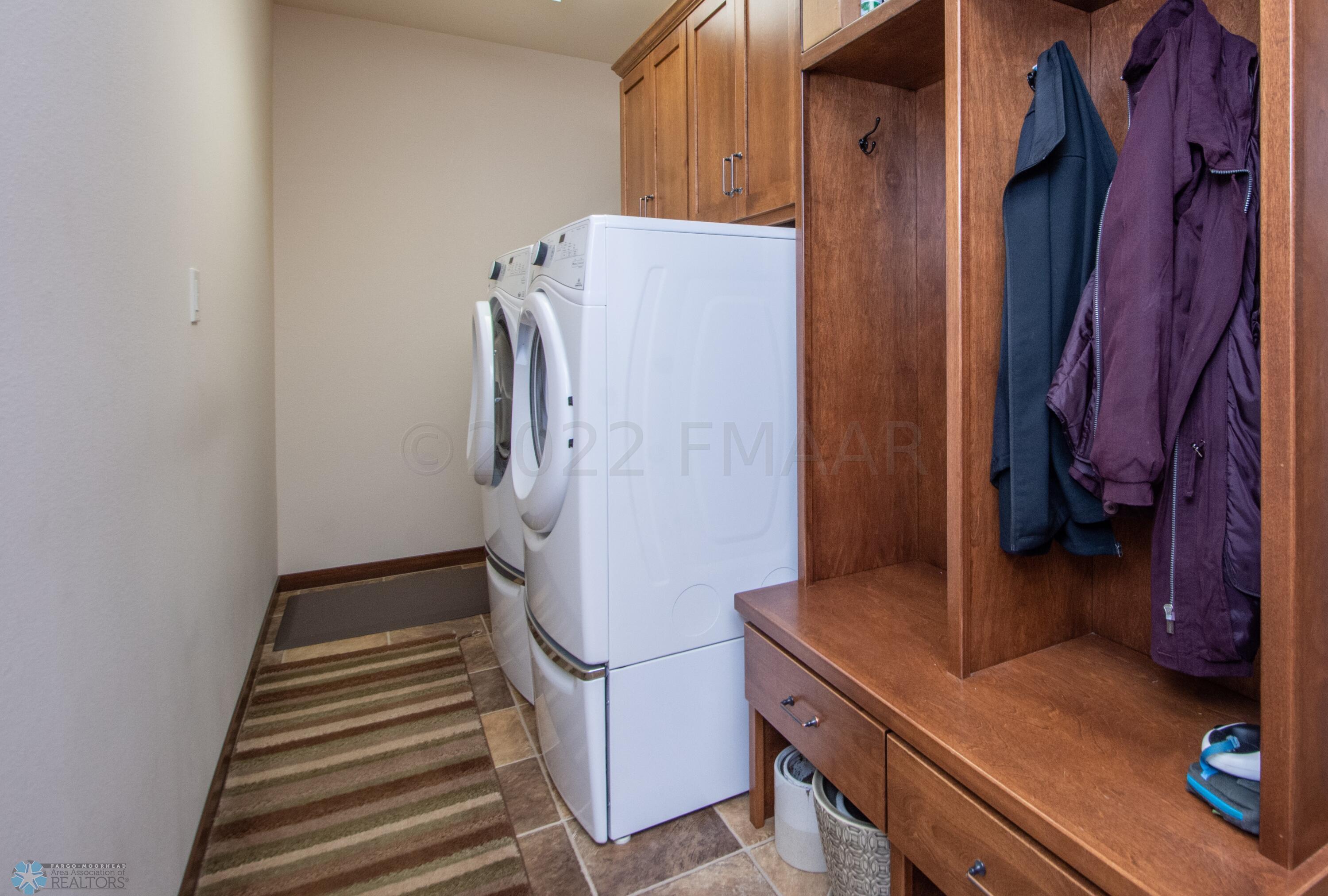 Laundry Room with Lockers