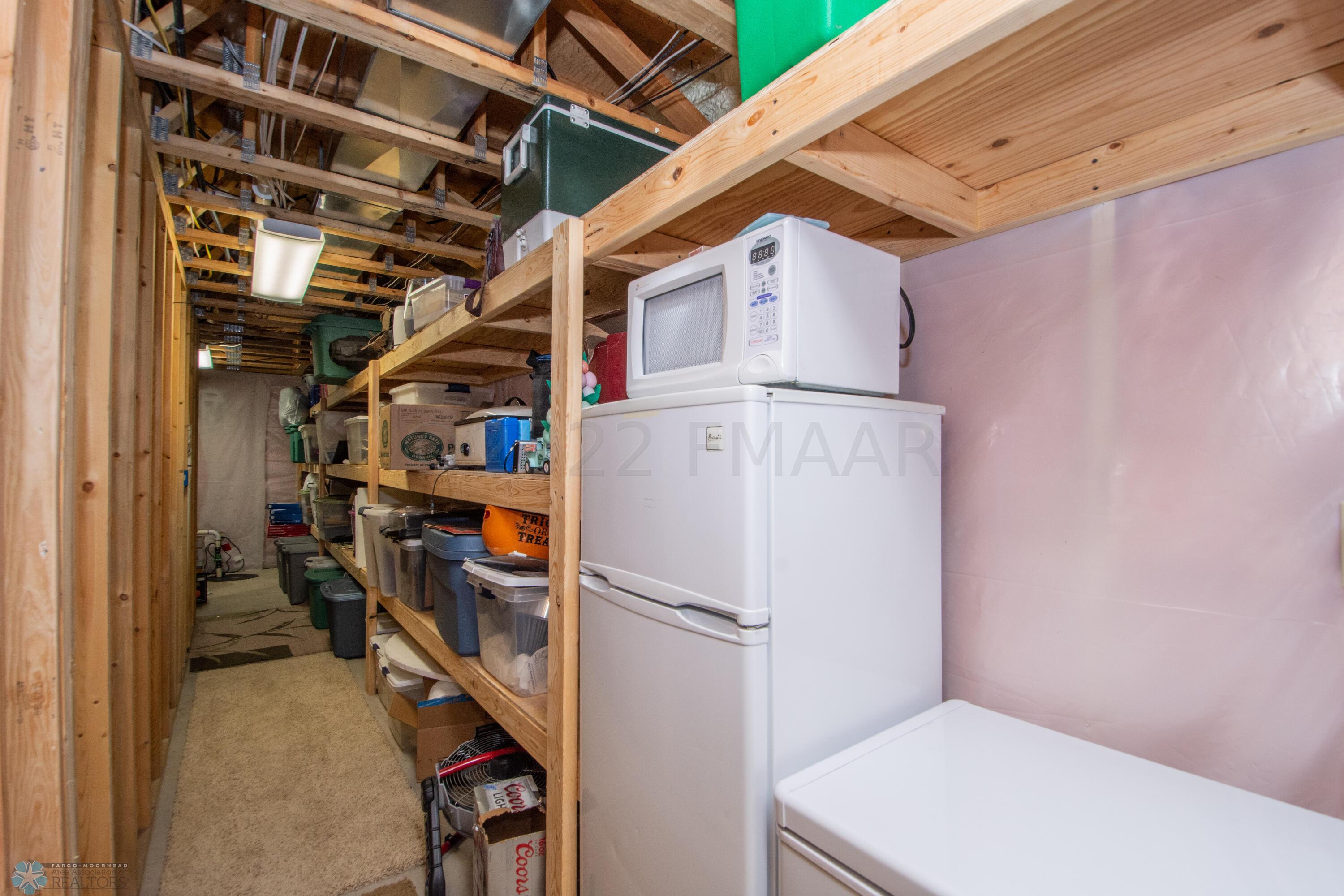 Utility Room - Built-In Storage Shelves