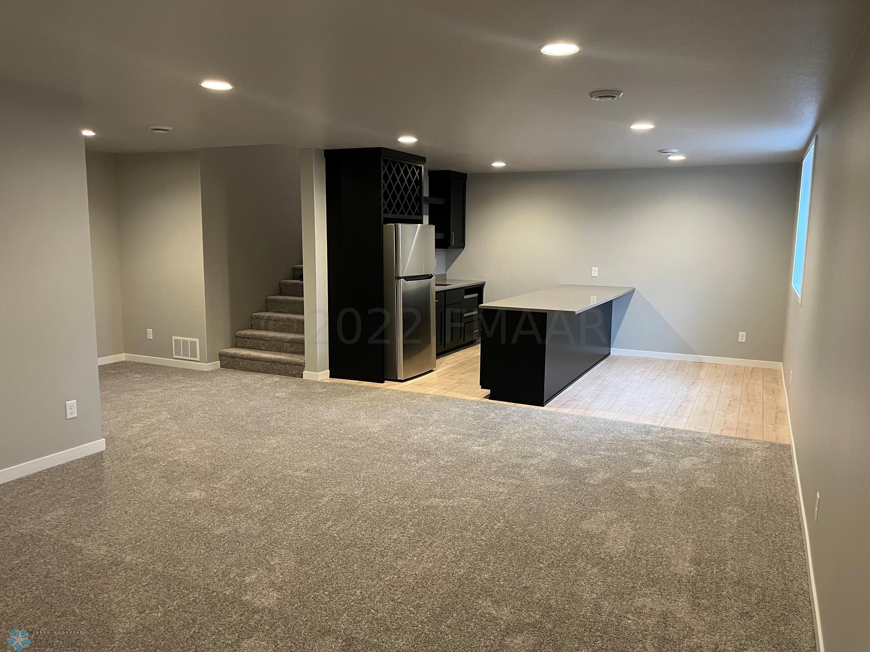 Basement with Wet Bar