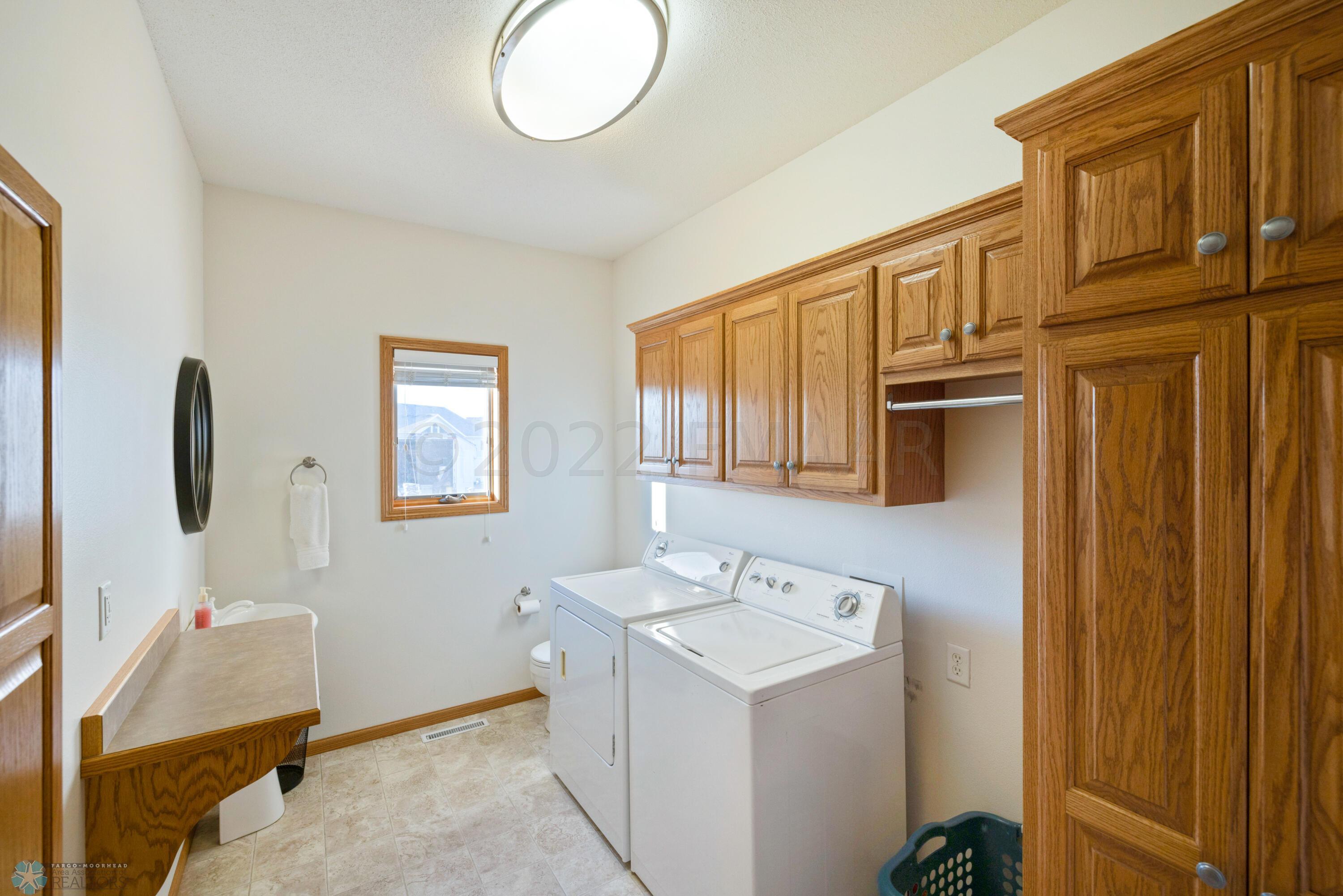 Main Floor Laundry and 1/2 Bath