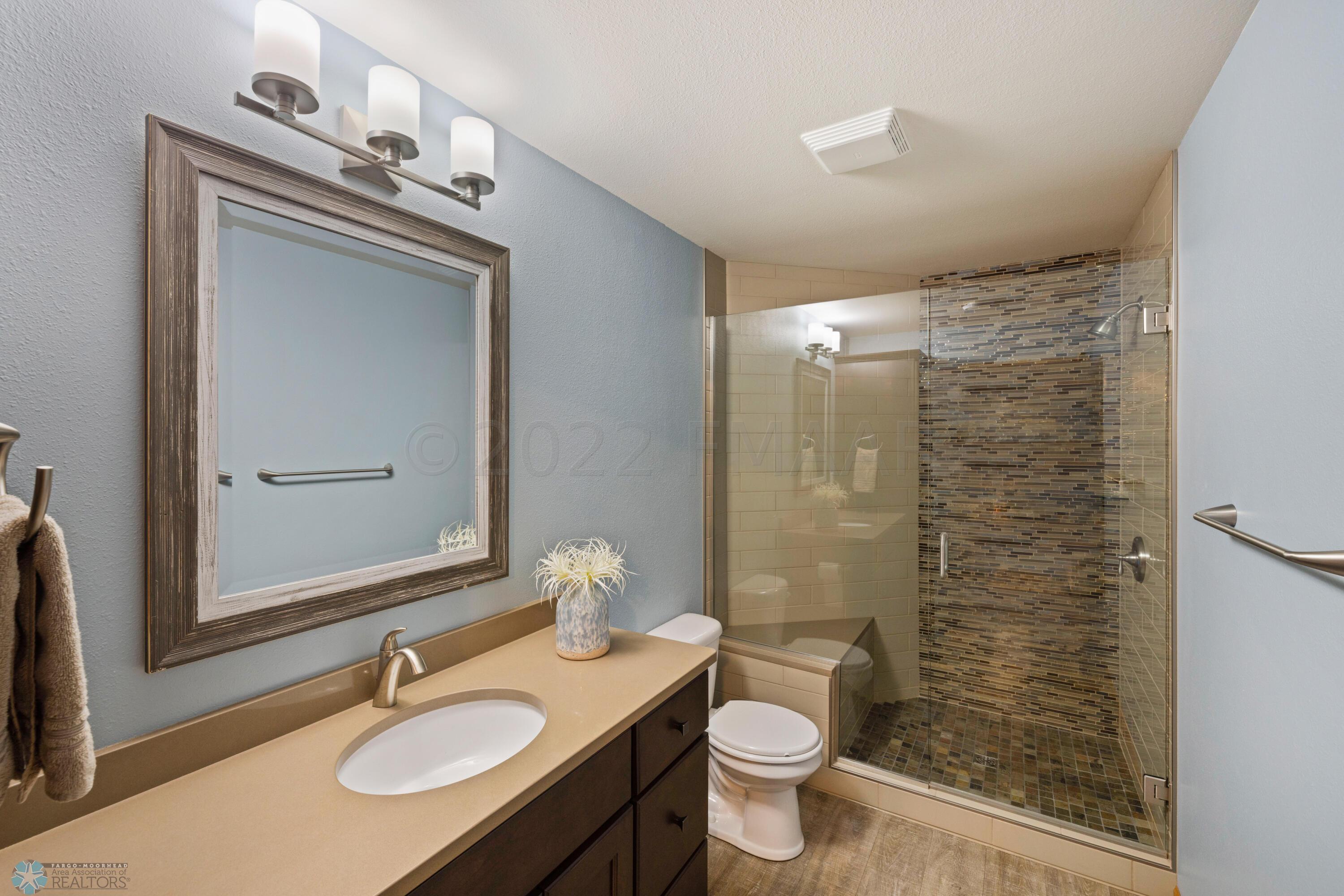 Lower Level 3/4 Bathroom