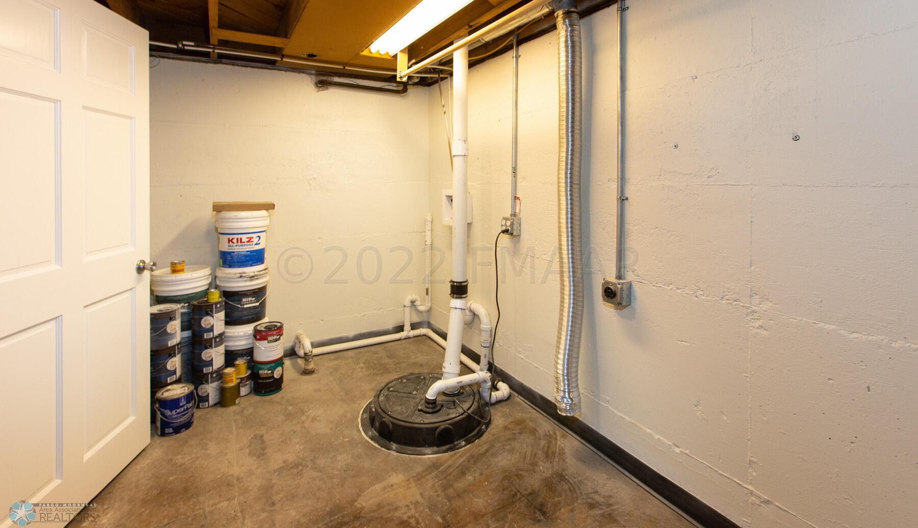 laundry area