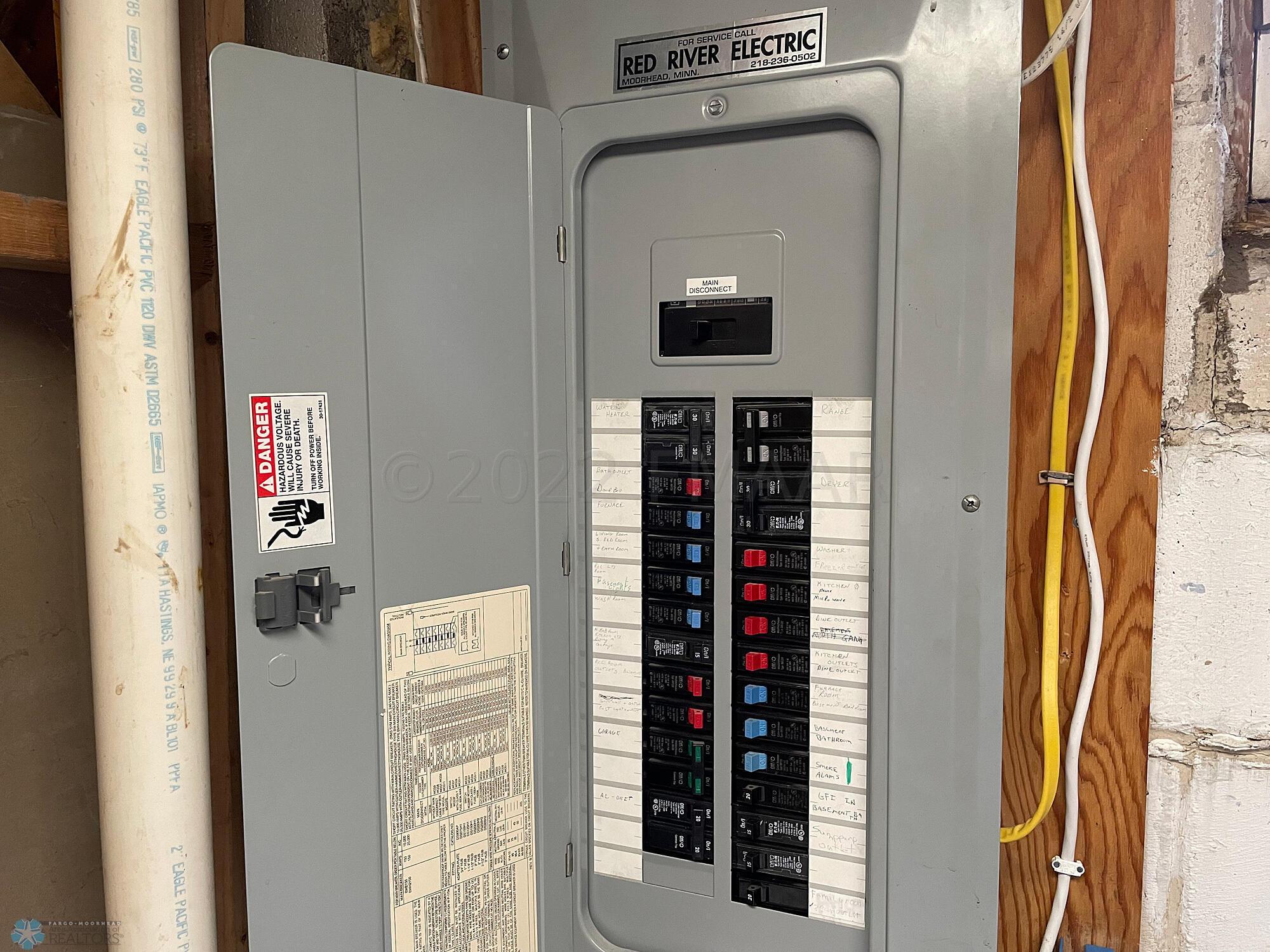 200 amp electrical breaker service with