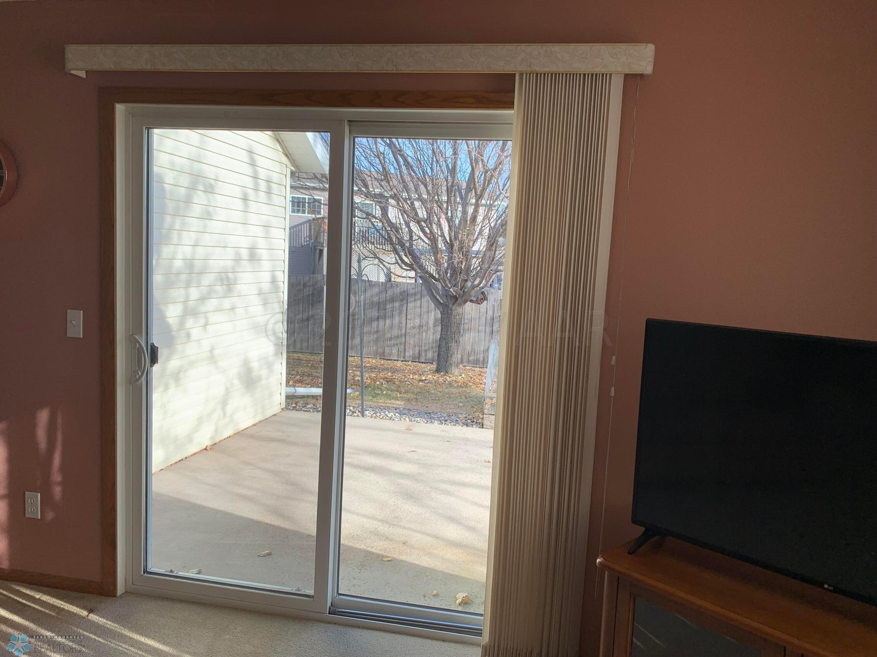 View to backyard