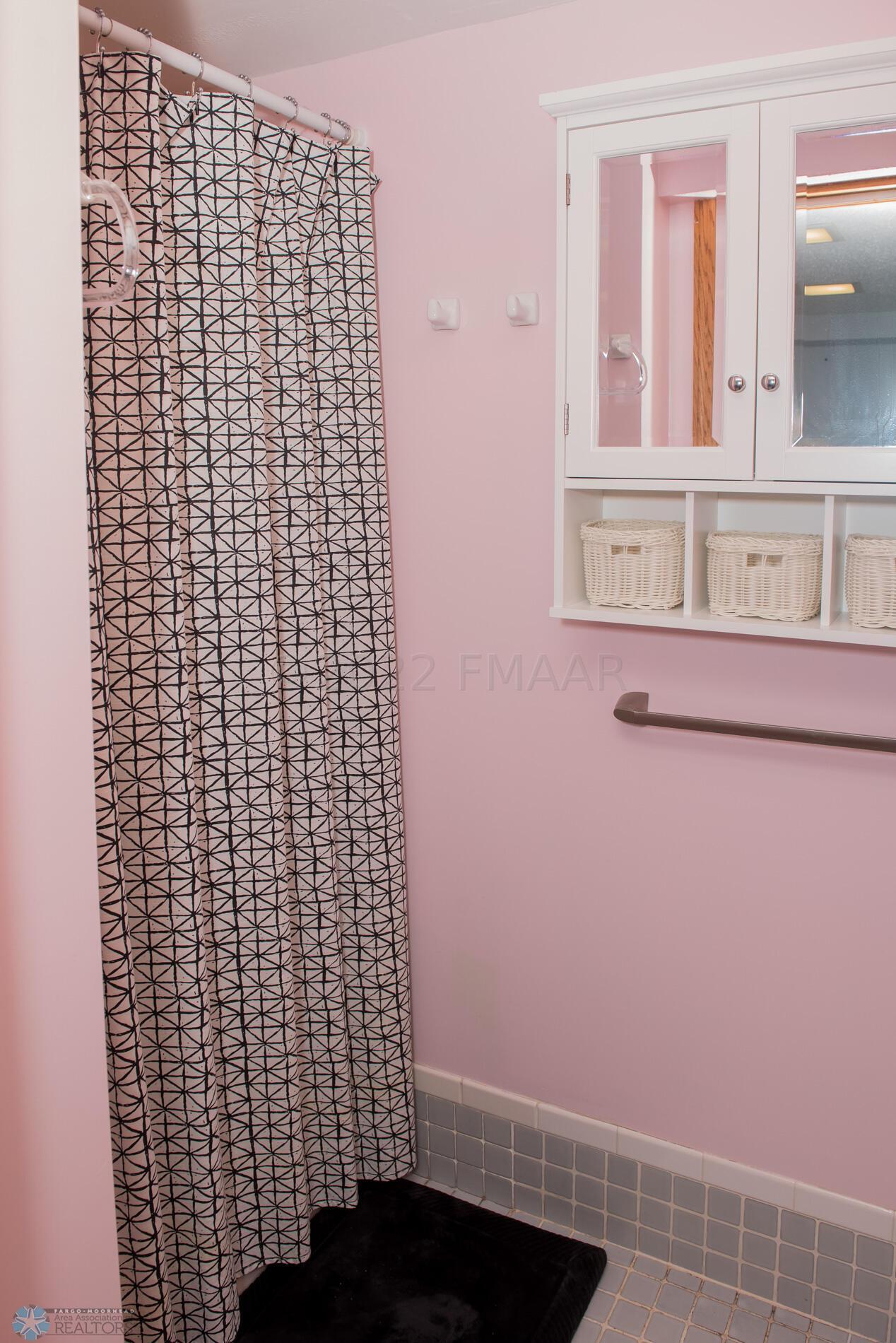 Basement shower