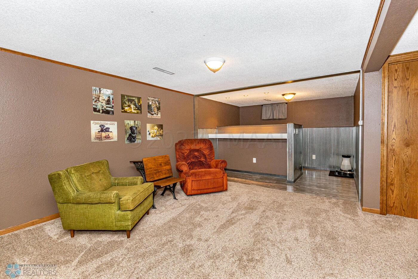Basement family room