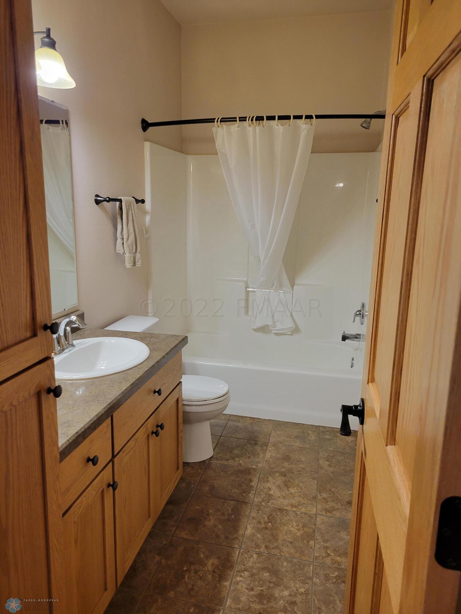 Hallway full bathroom