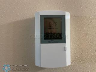 Heated floor control