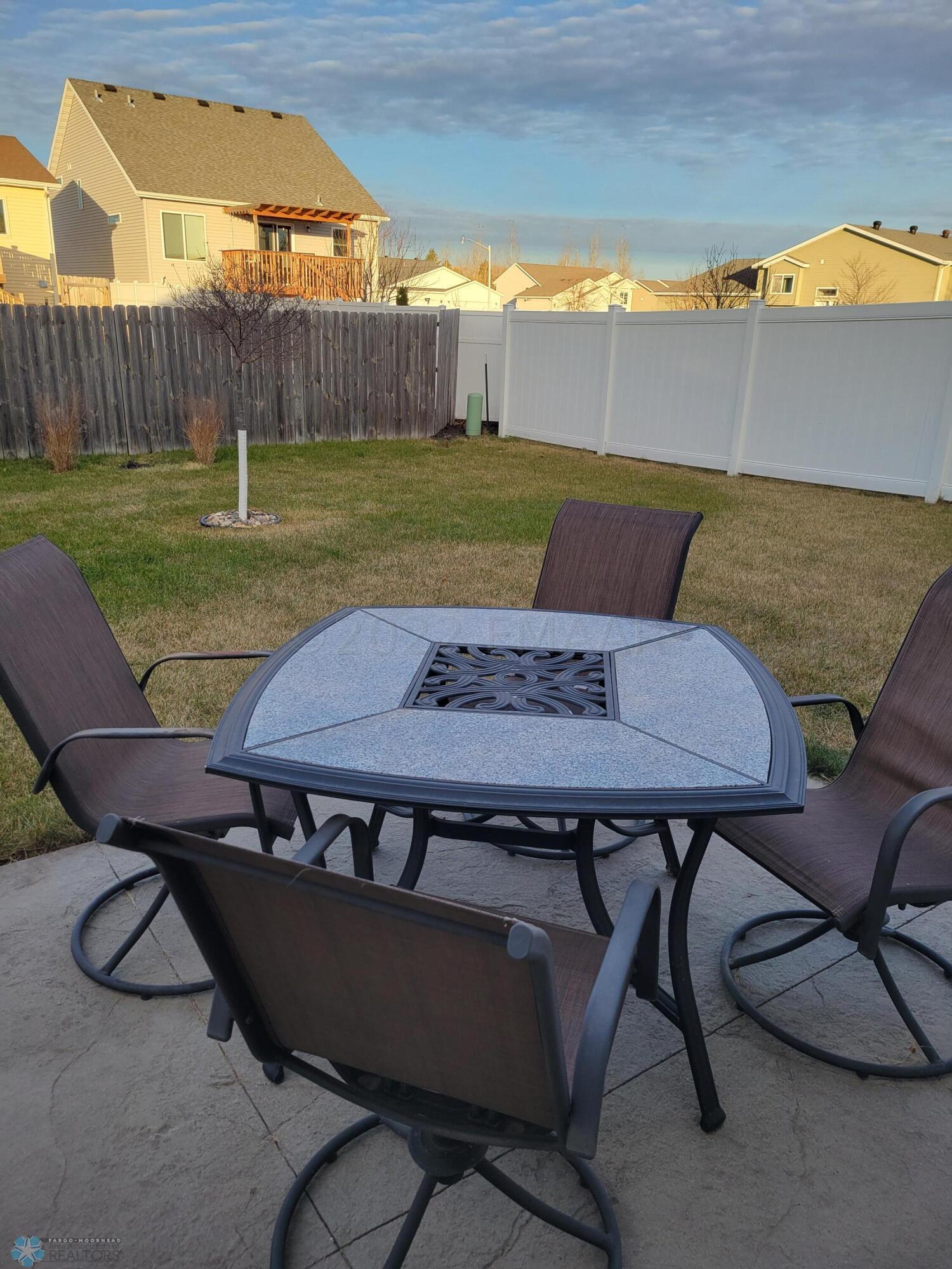Back patio
