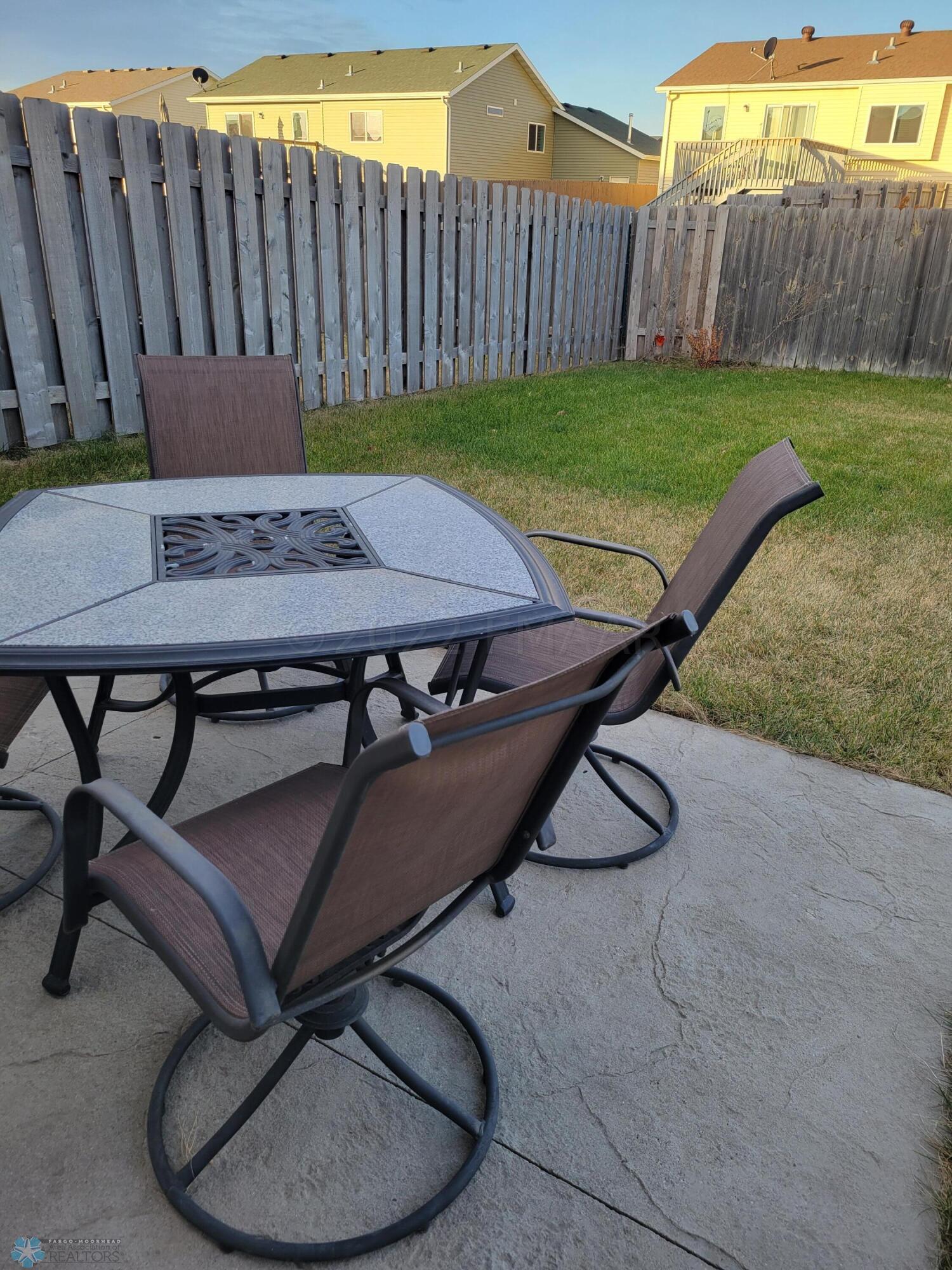 Back patio