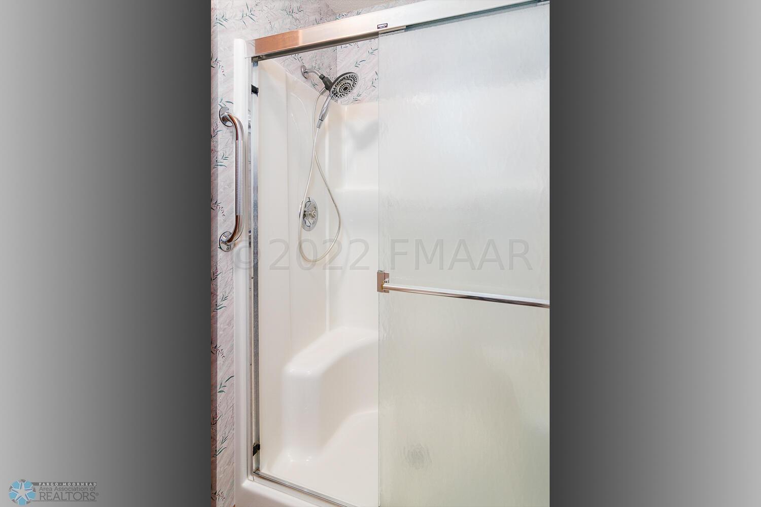 Shower in Primary Bathroom