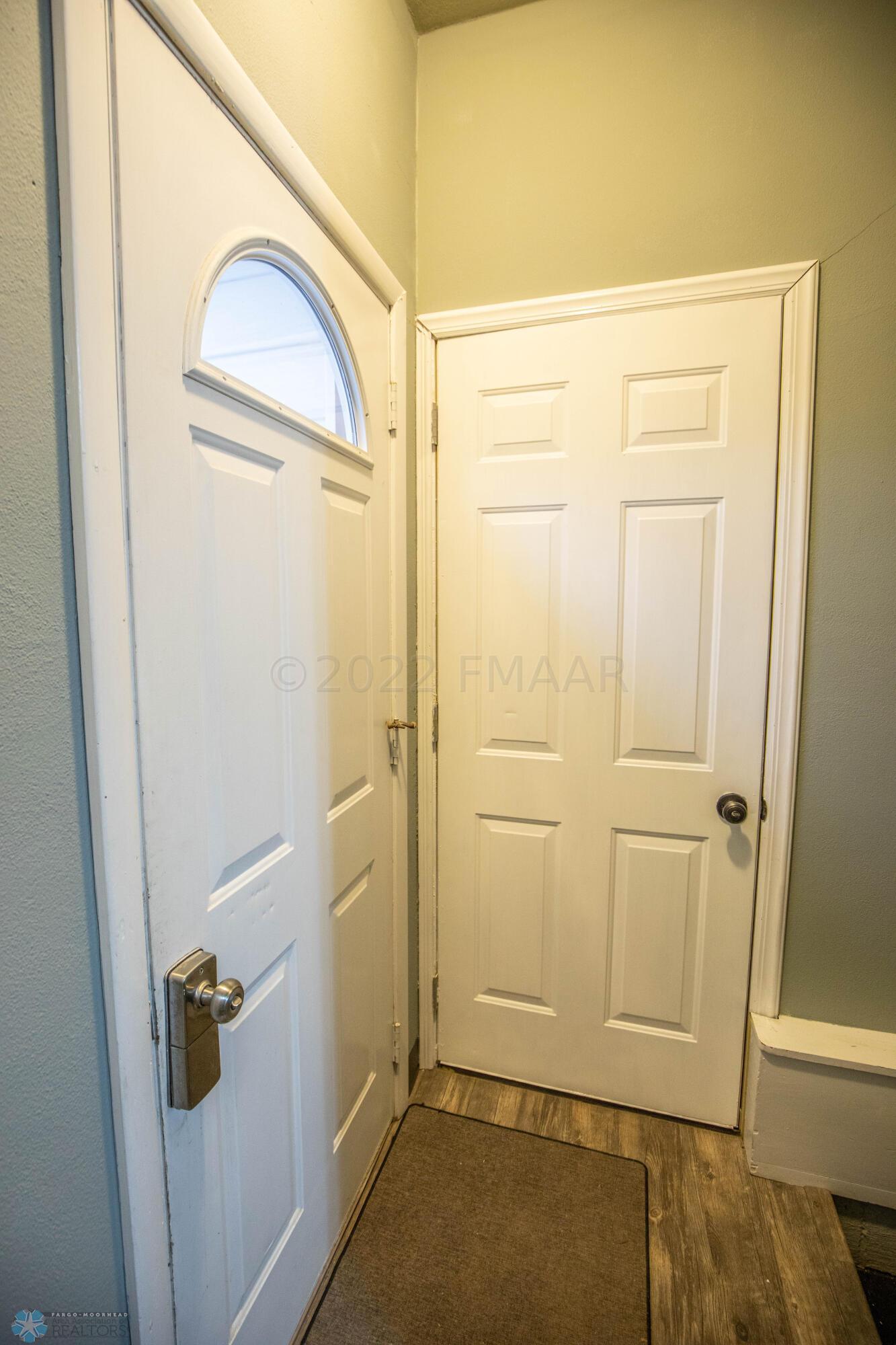 Entry From Garage + Service Door