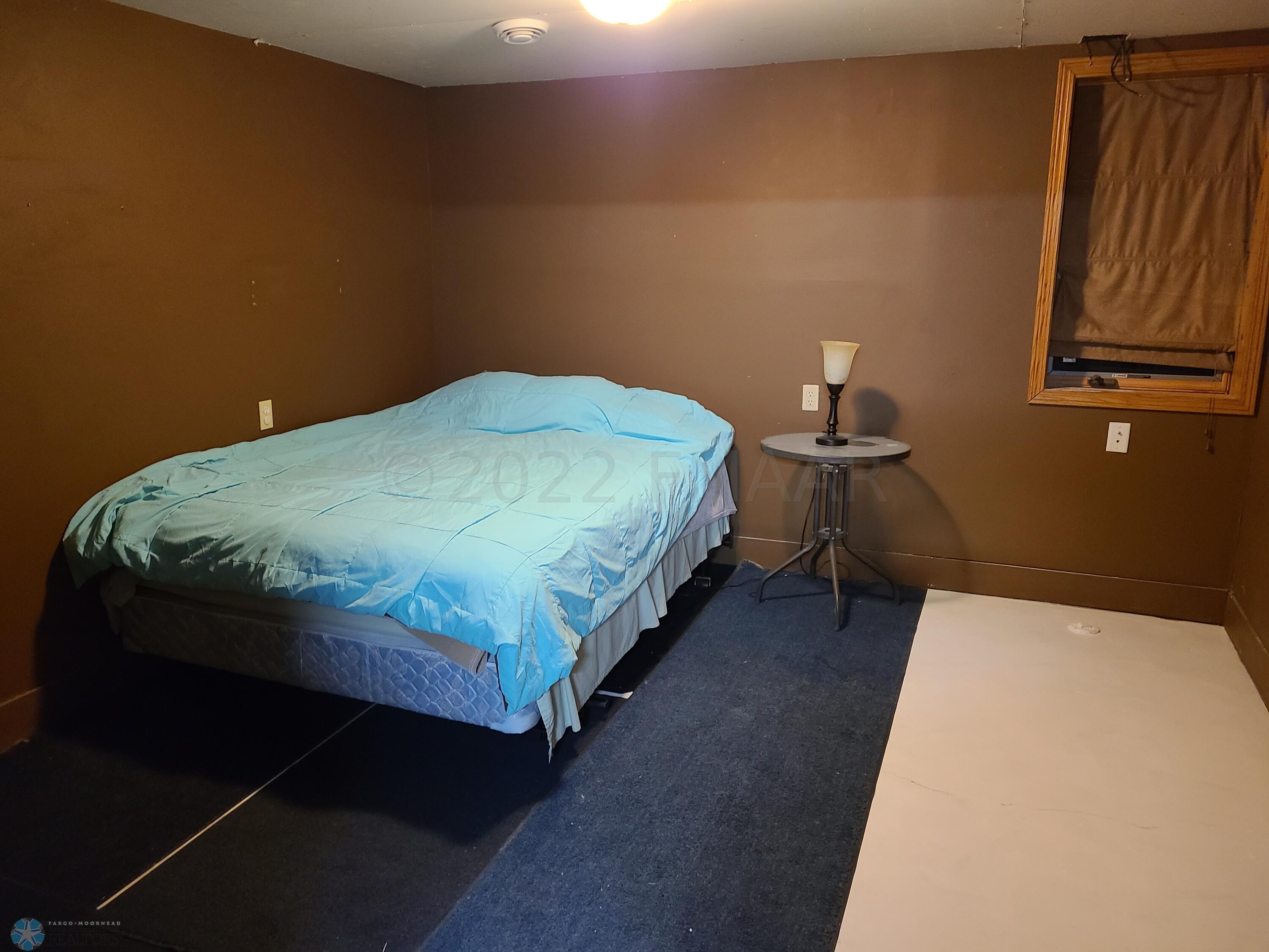 Basement bedroom