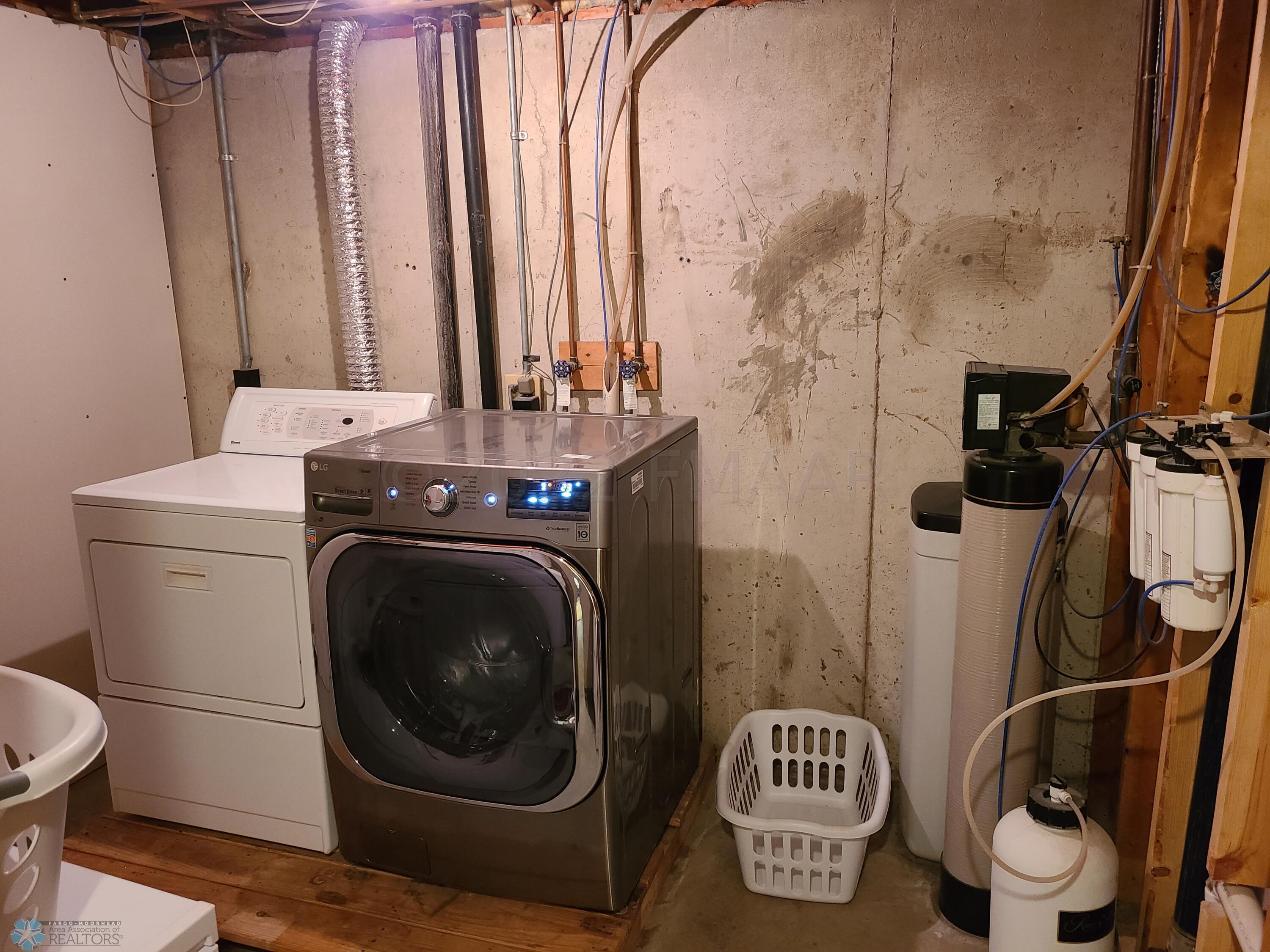 Basement laundry