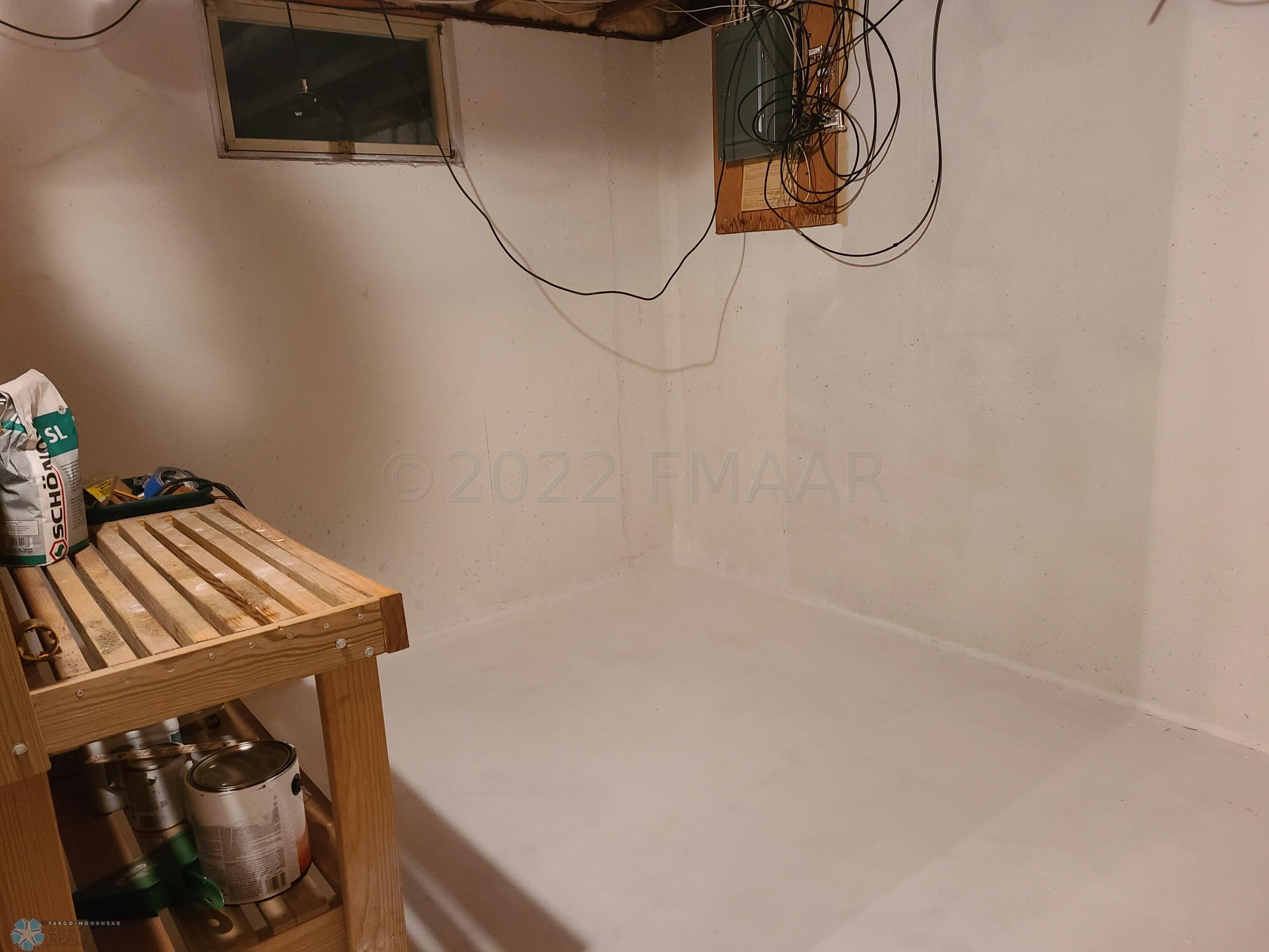 Basement storage