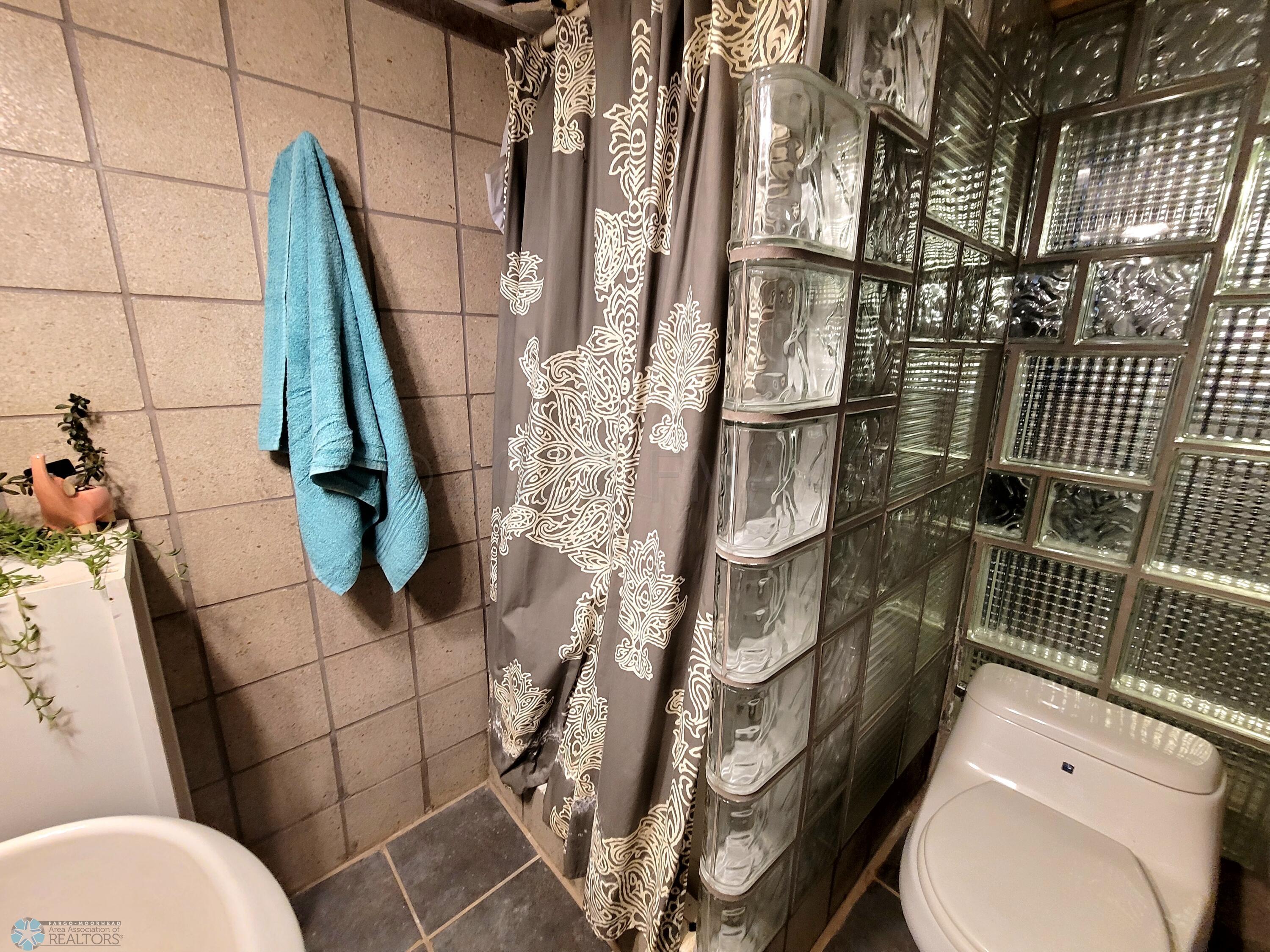 Basement bathroom