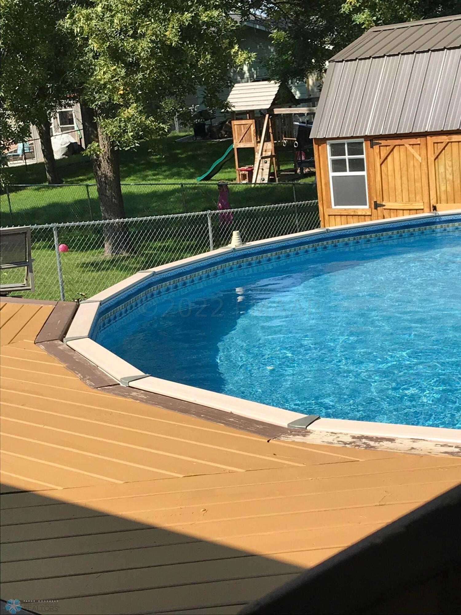 Heated pool