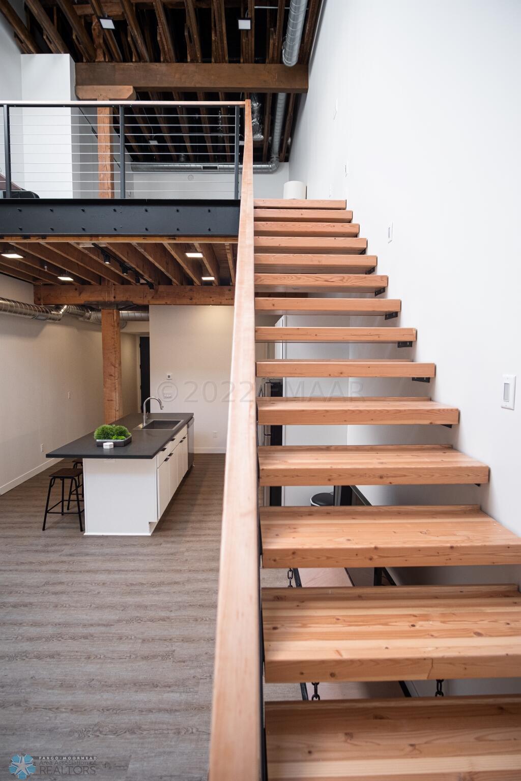 Stairs to loft