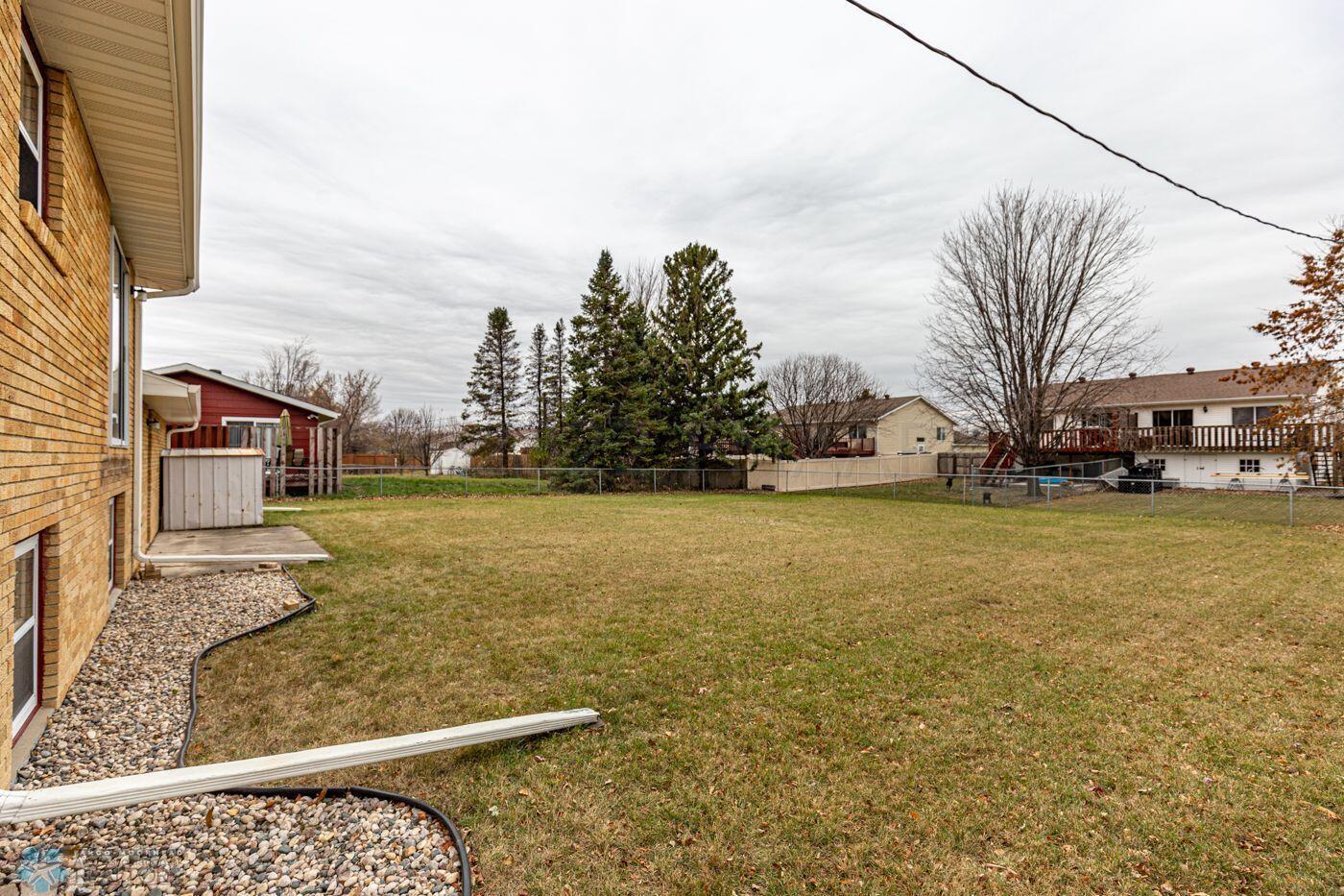 Huge fenced yard!