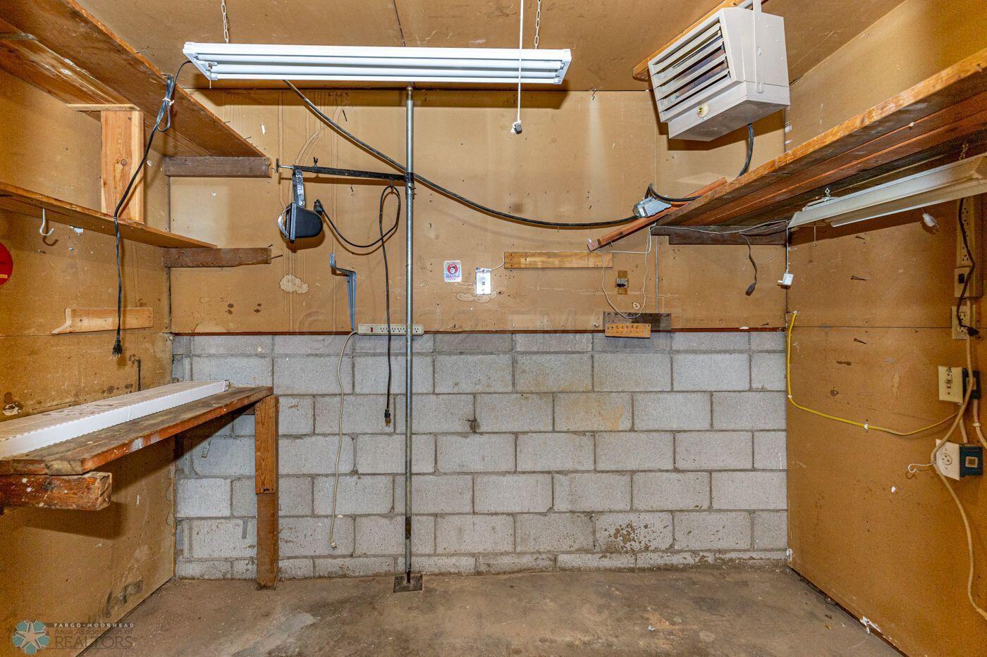 Heated Workshop space in garage