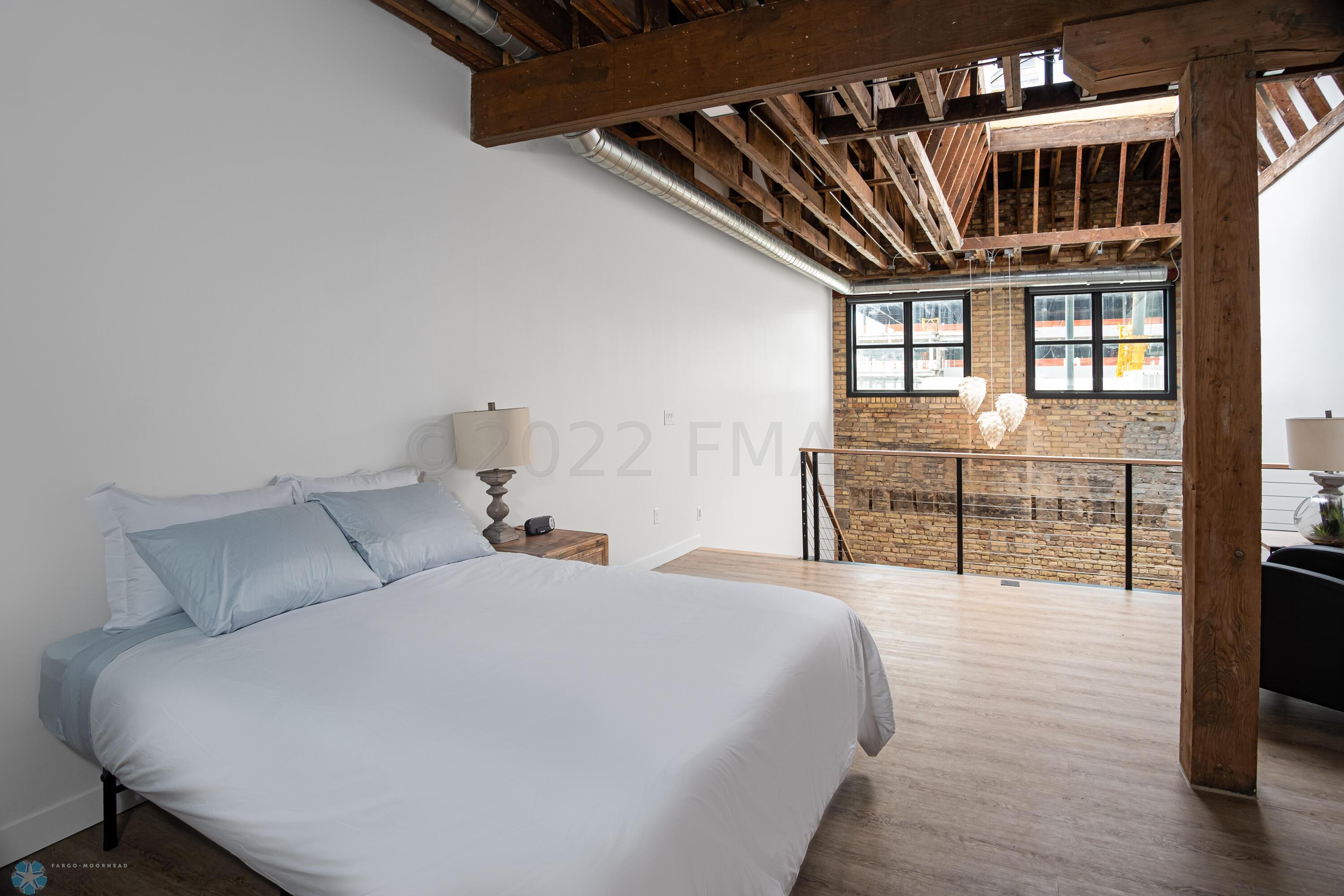 Lofted Bedroom