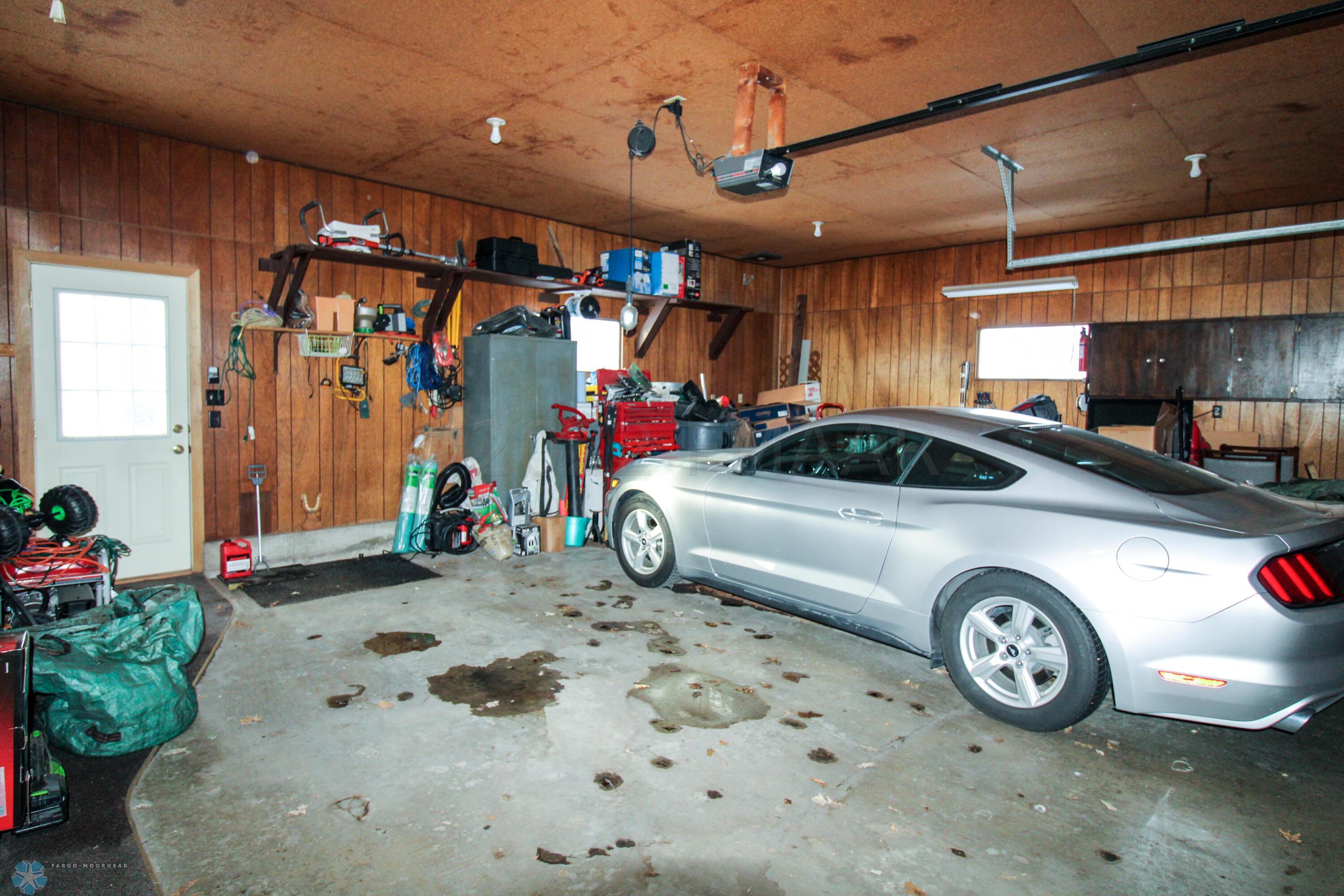 Attached Finished Garage
