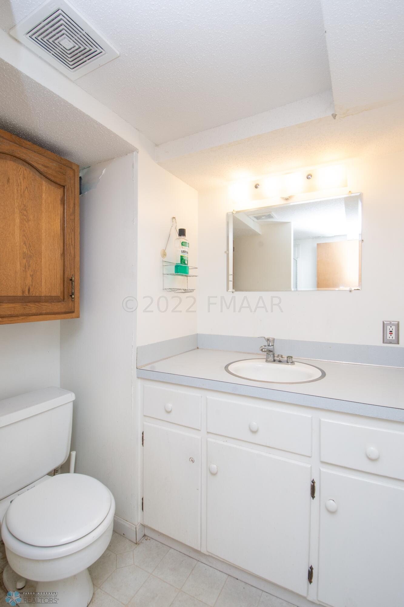 3/4 bathroom