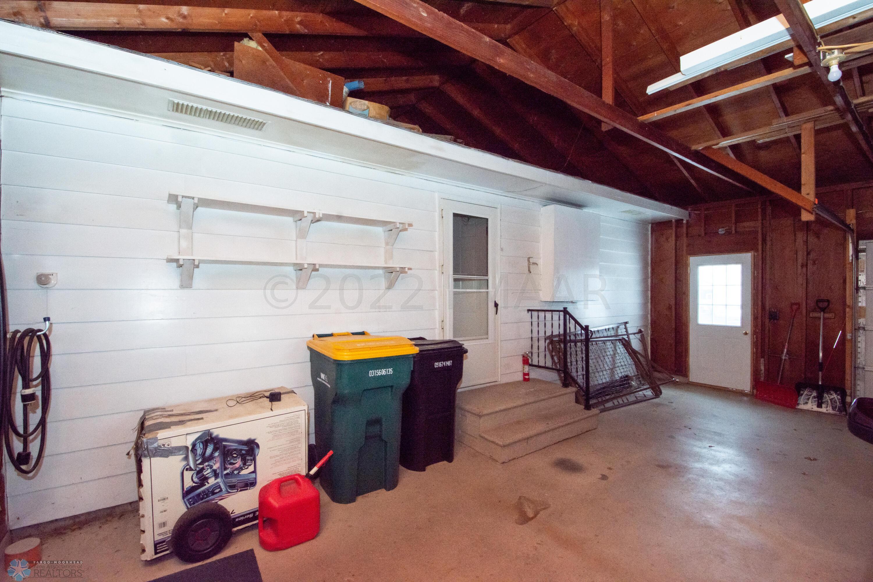 1.5 stall attached garage