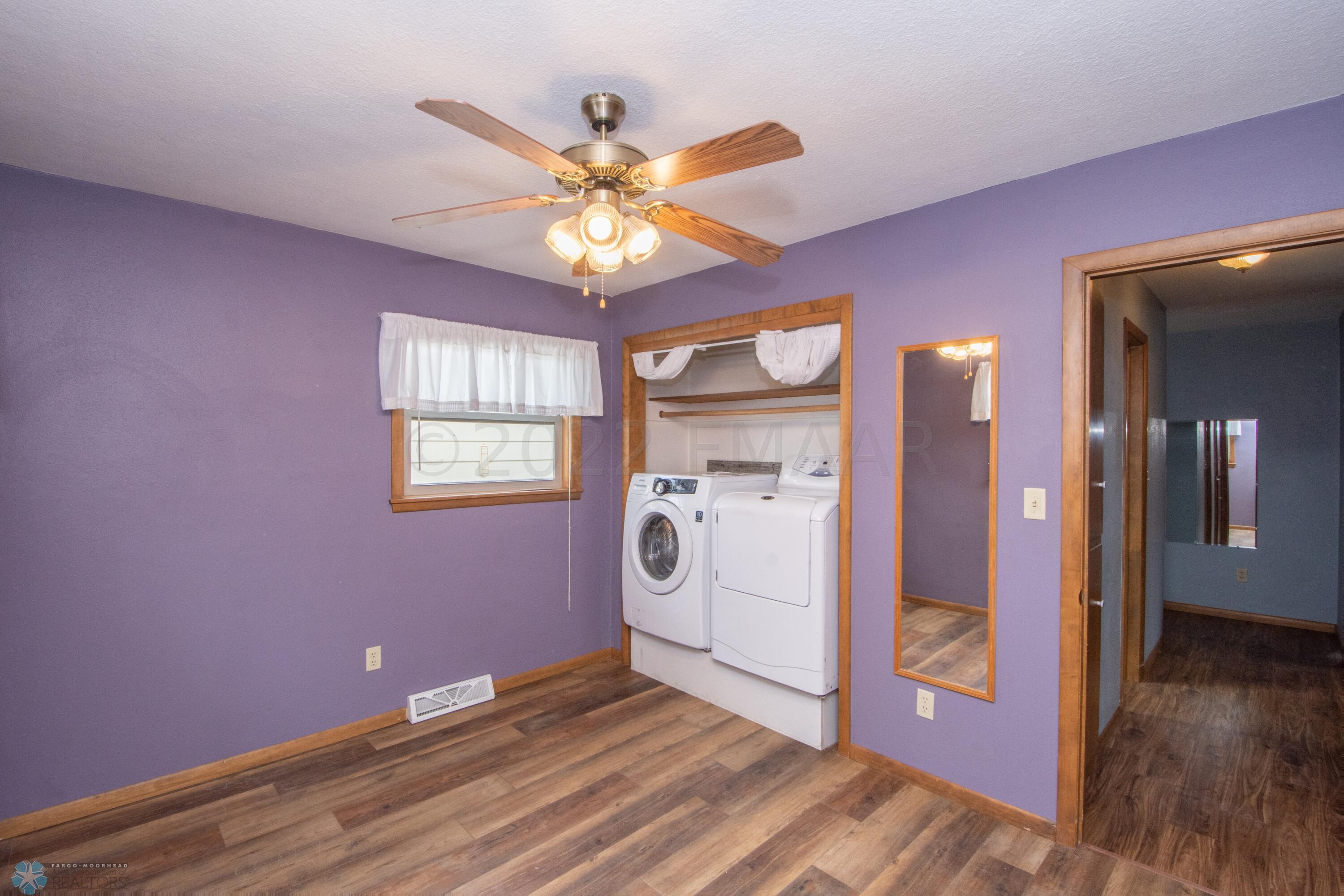 Main Floor Bedroom/Laundry