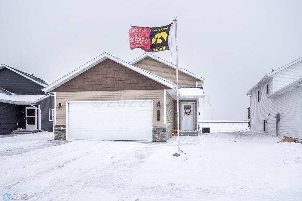 House with Flag