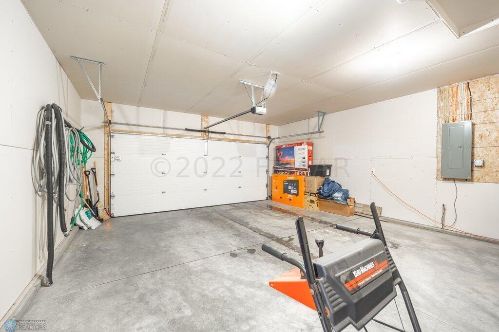 Insulated and Sheetrocked Garage