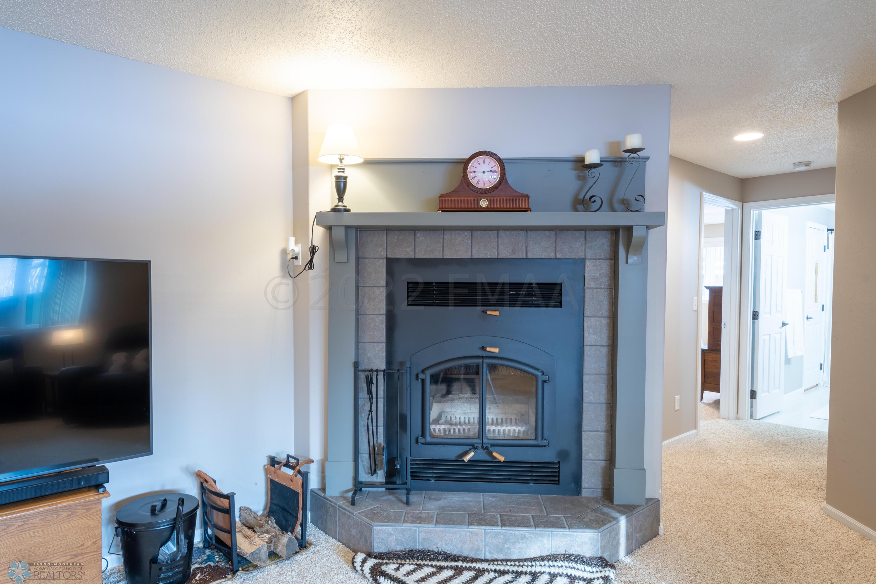 Fireplace in Family Room