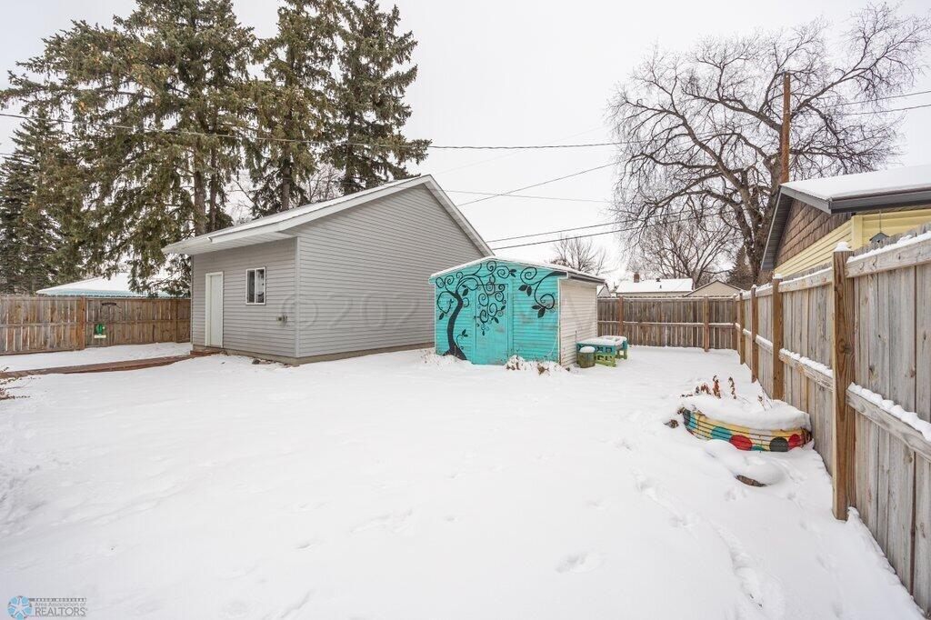 Garage and shed