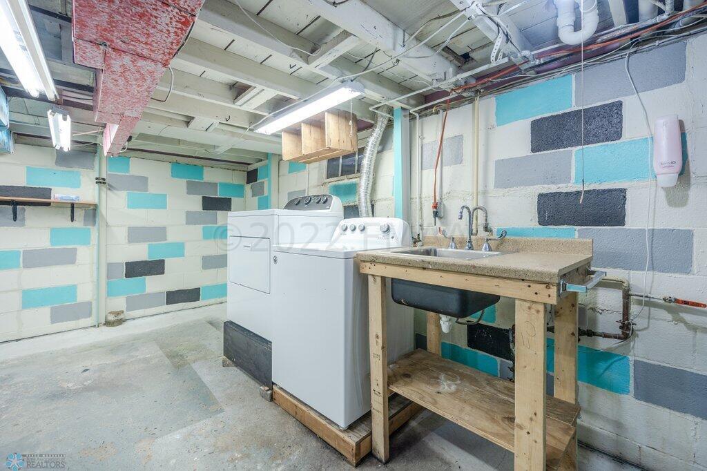 Washer and Dryer included