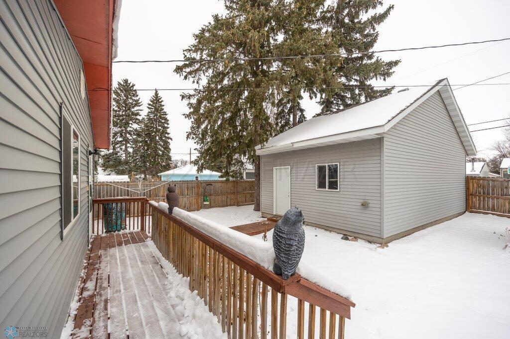 Winter yard