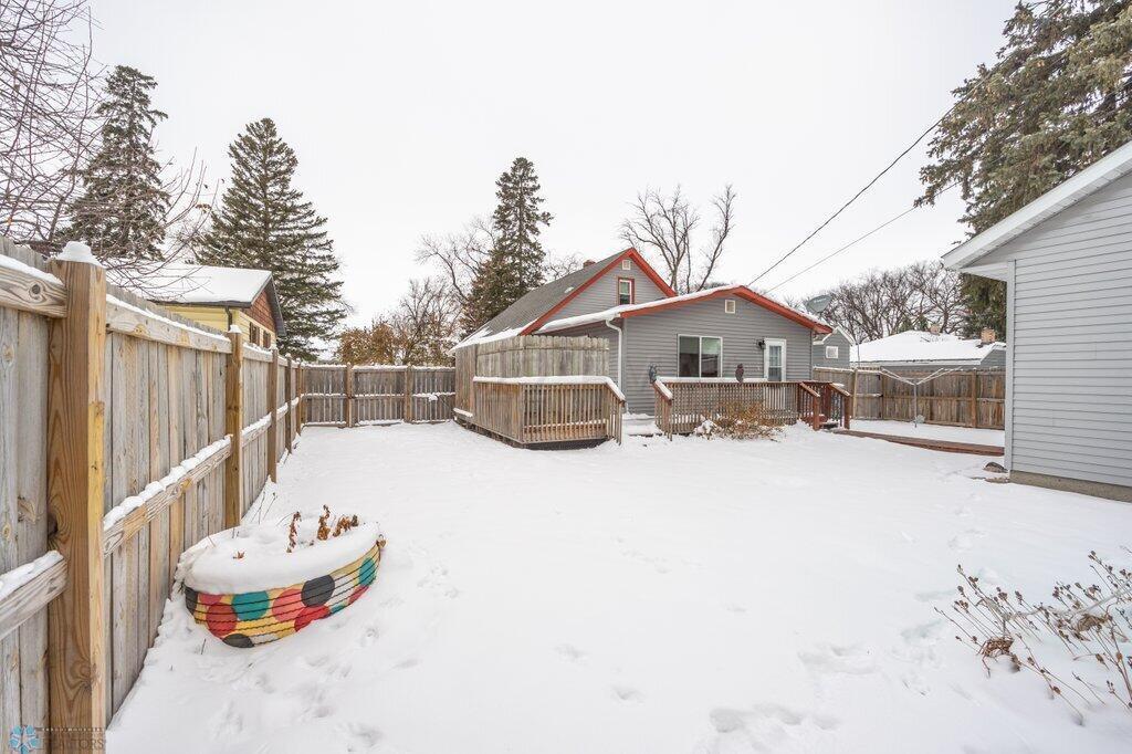 Winter yard