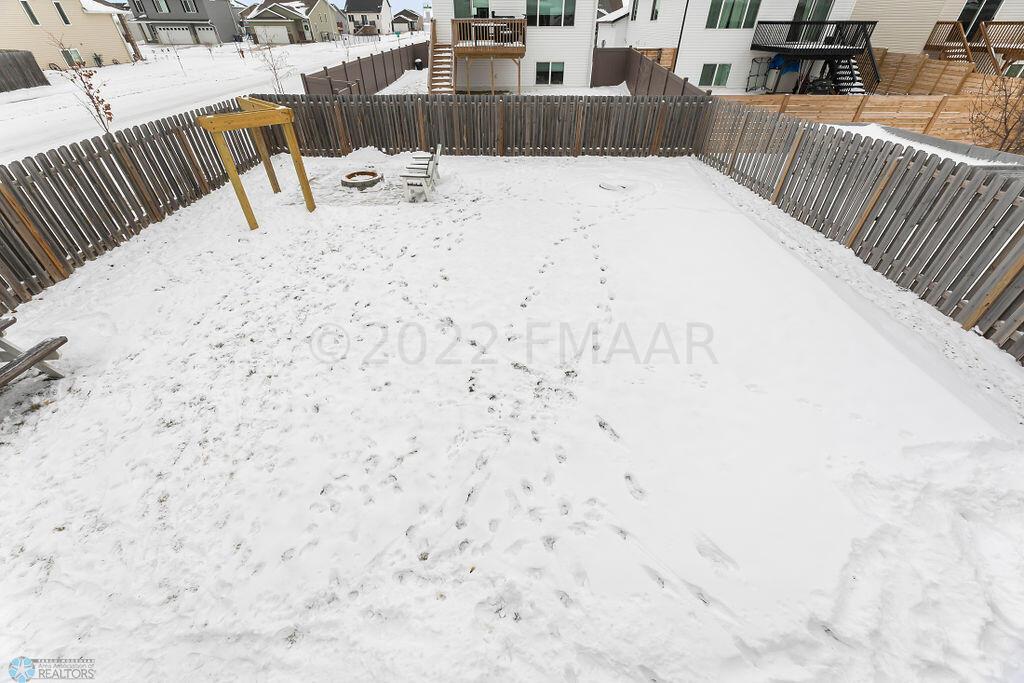 Backyard from deck