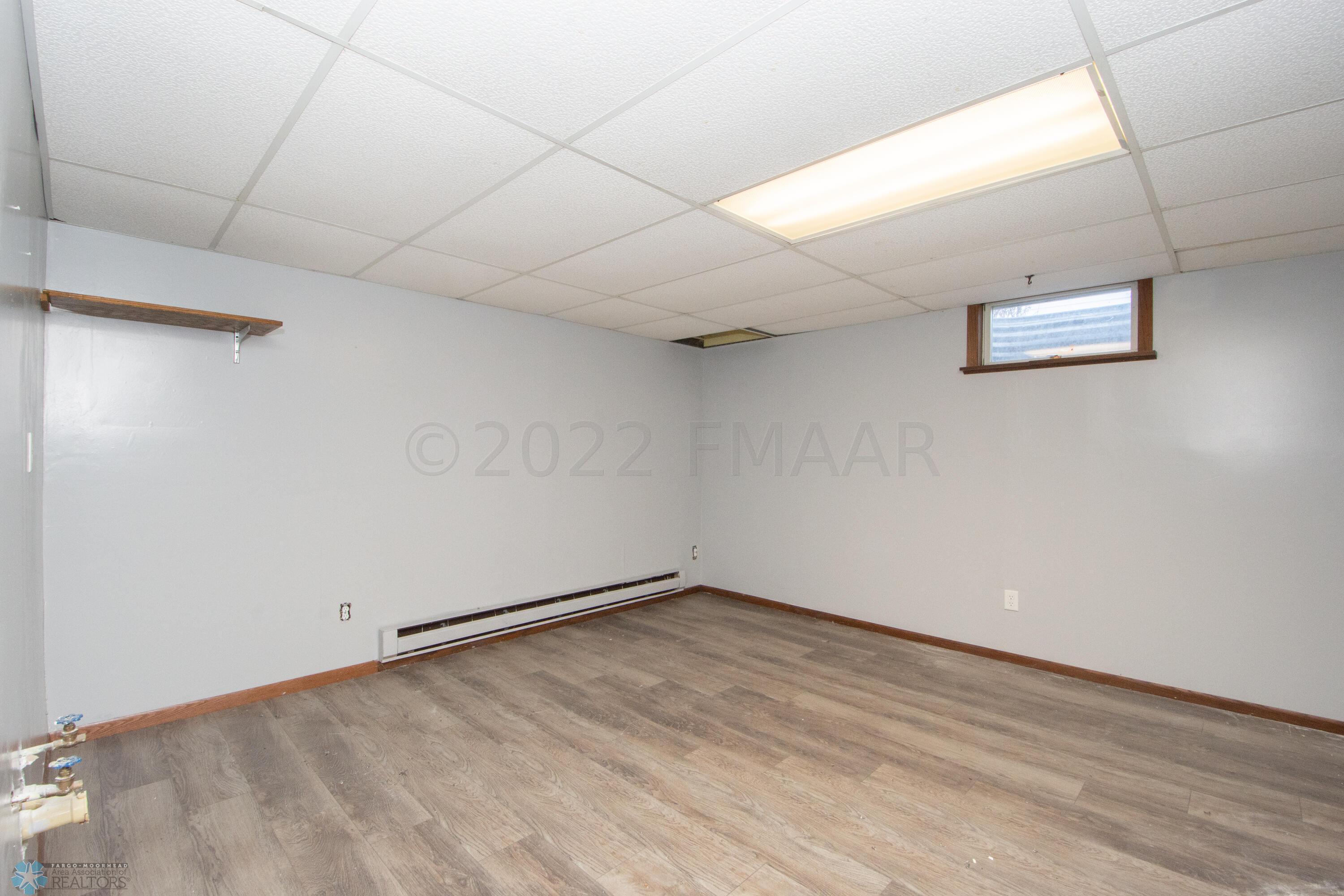 extra room on lower level