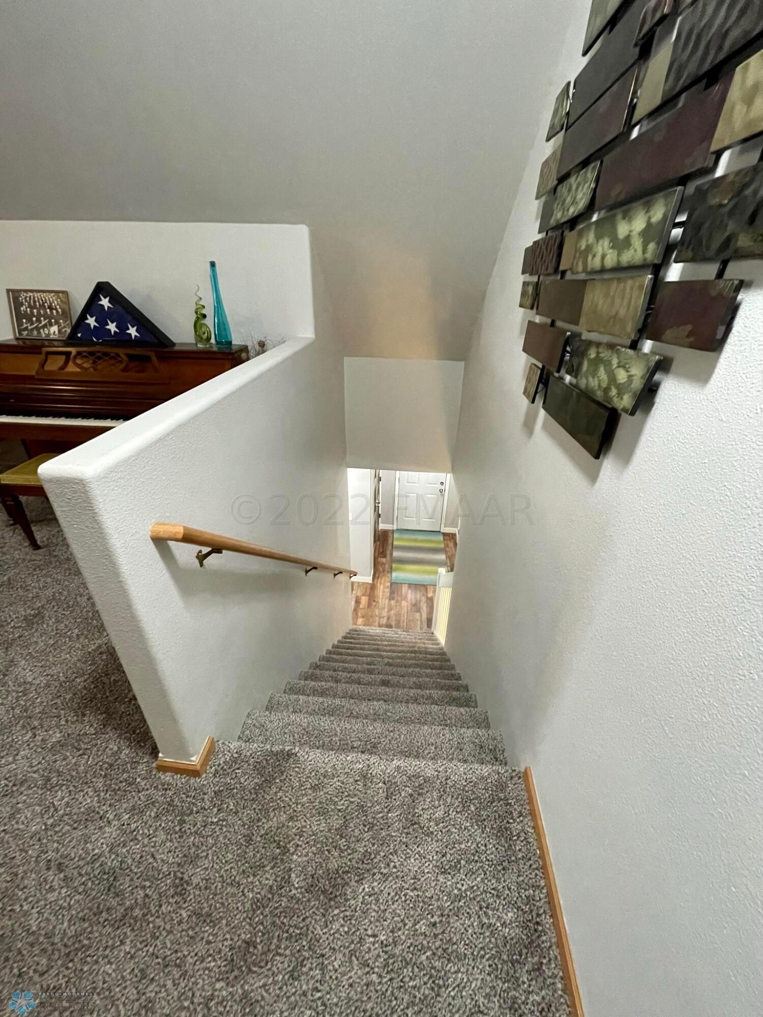 Stairs to upstairs.