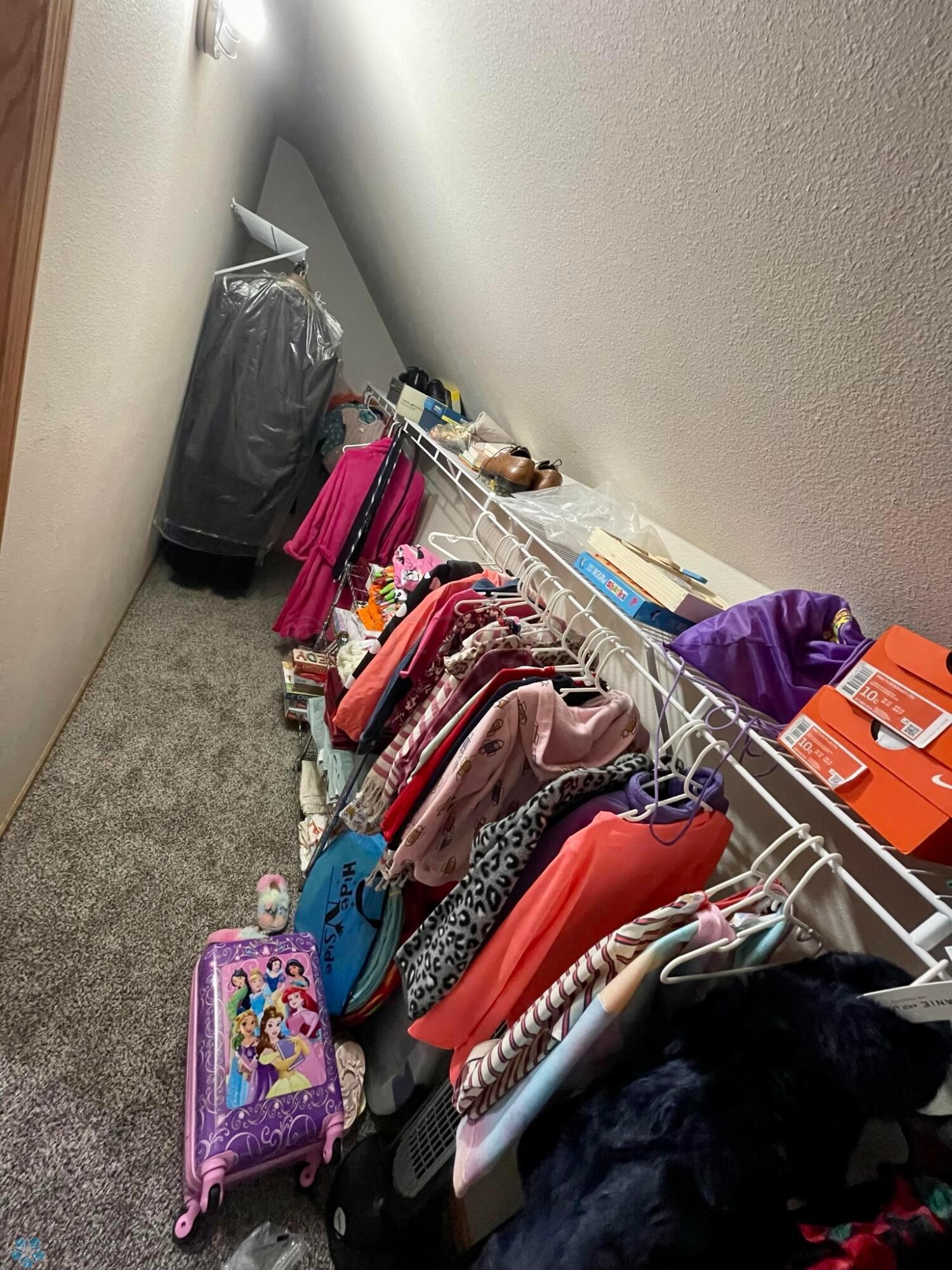 Third bedroom walk-in closet.