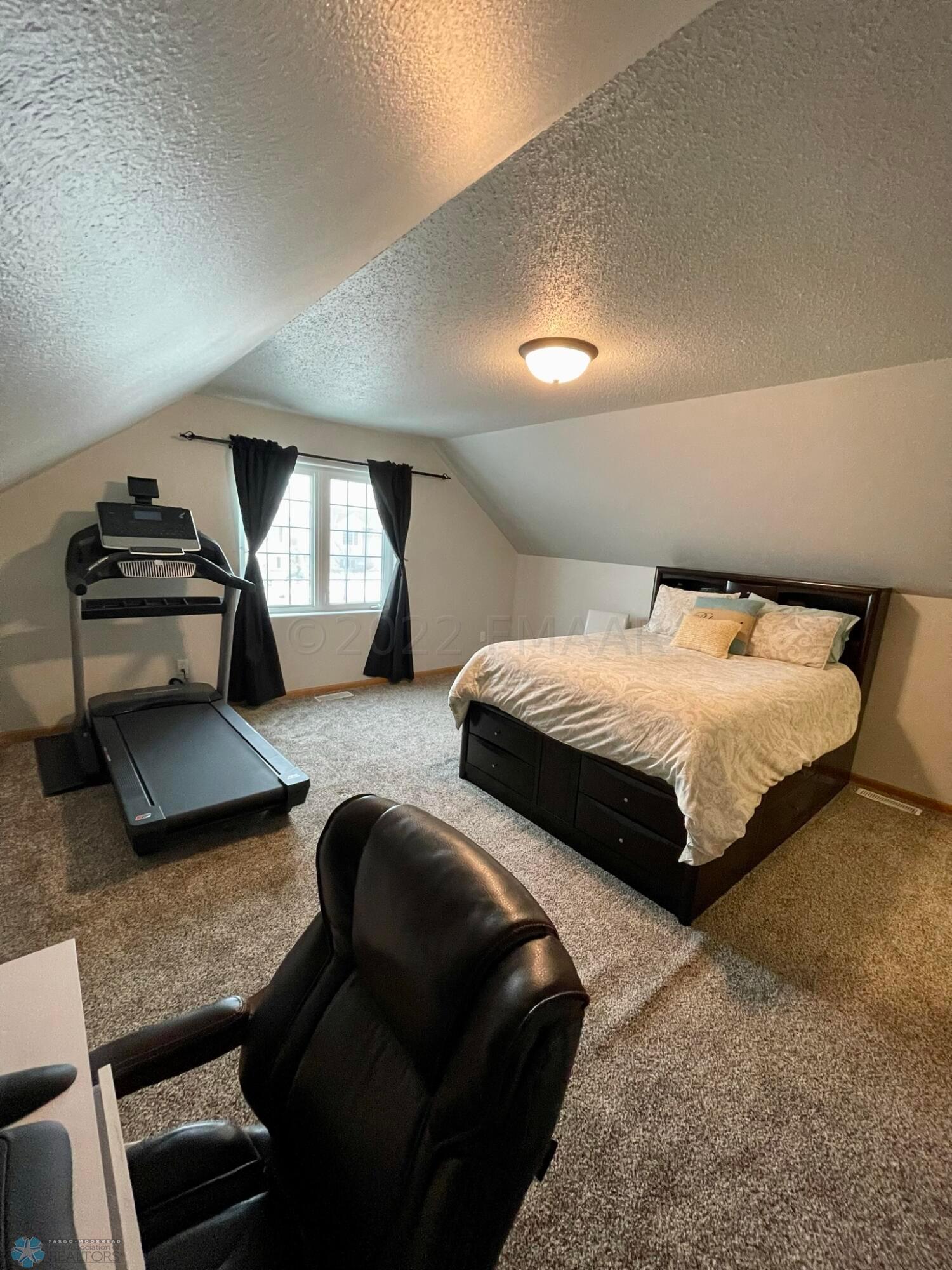 Fourth bedroom upstairs.